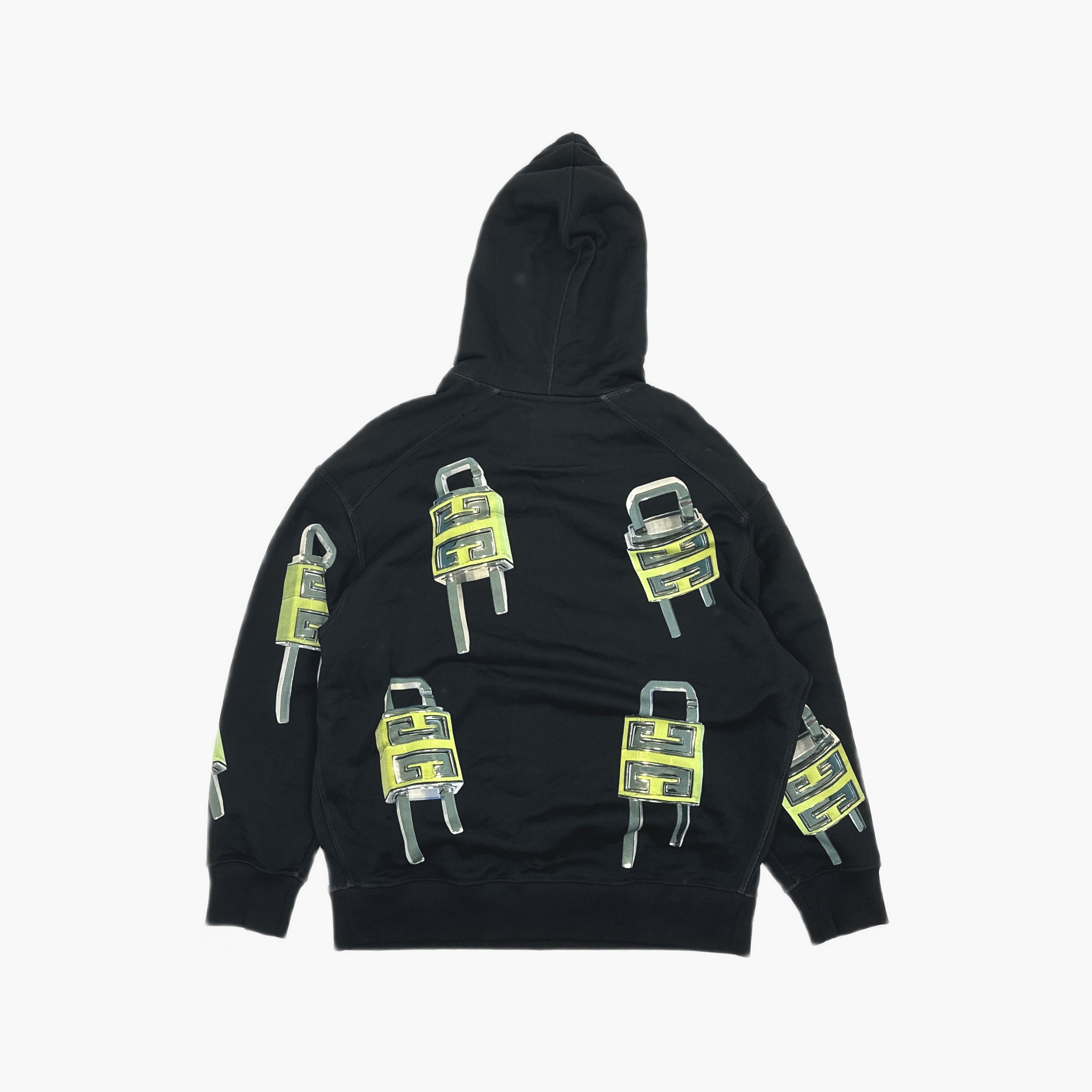 Givenchy Givenchy Padlock Print Hoodie Size S Size US S / EU 44-46 / 1 - 2 Thumbnail