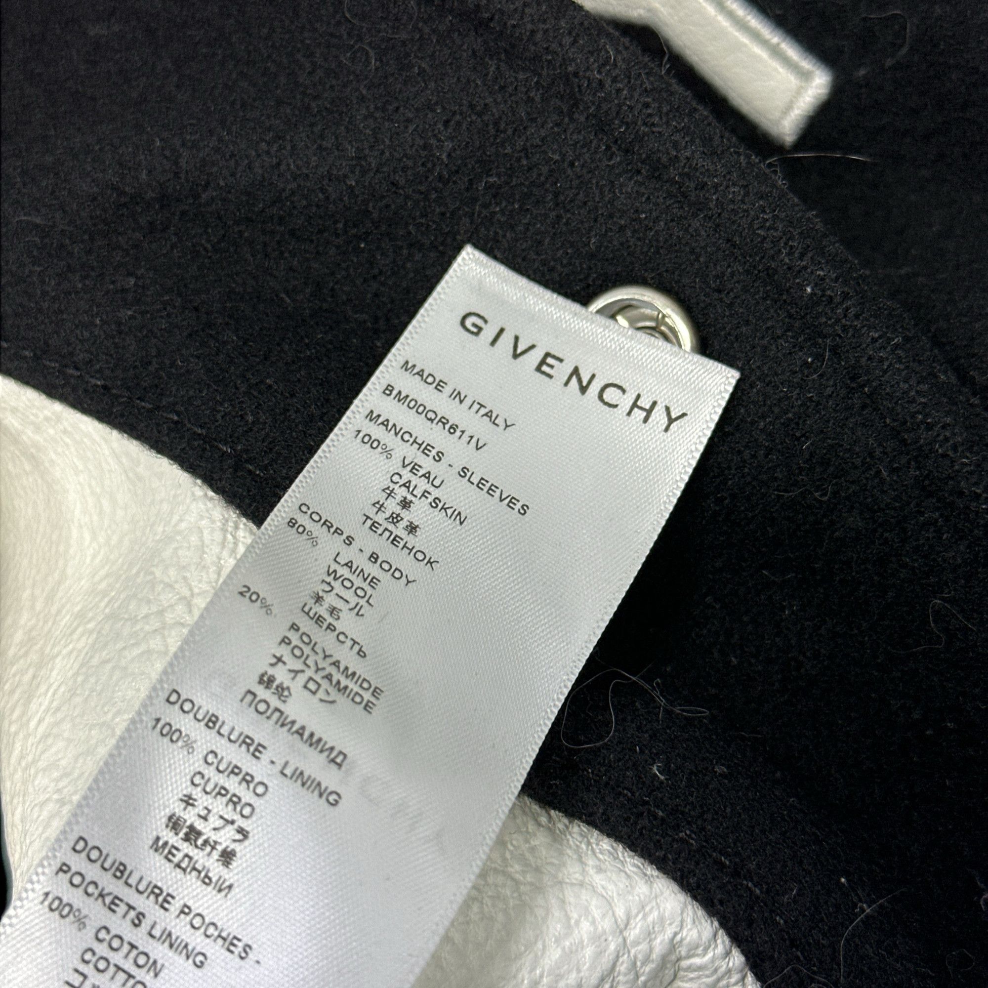 Givenchy Givenchy Logo Varsity Jacket Size M Size US M / EU 48-50 / 2 - 4 Thumbnail