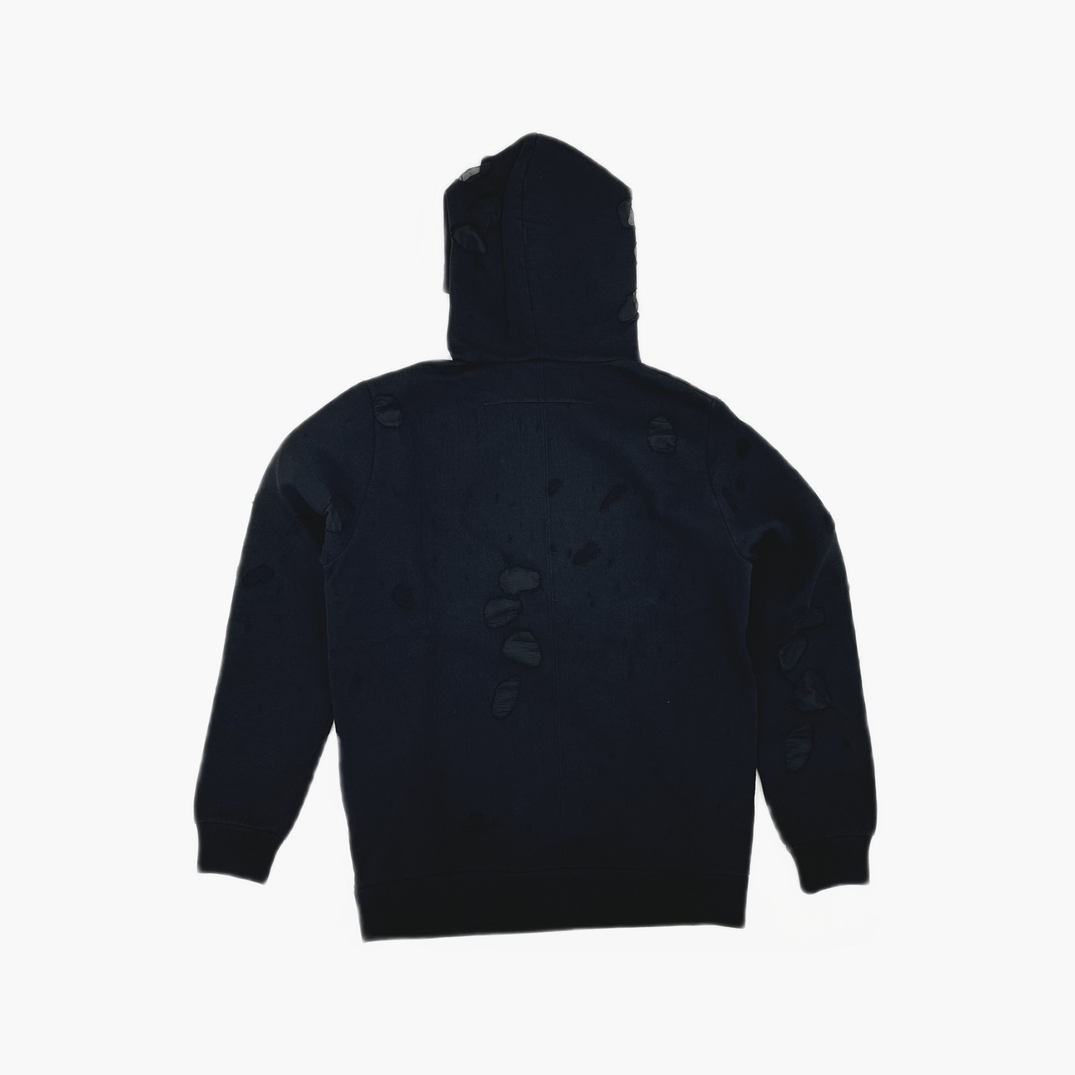 Givenchy Givenchy Distressed Logo Hoodie Size S Size US S / EU 44-46 / 1 - 2 Thumbnail
