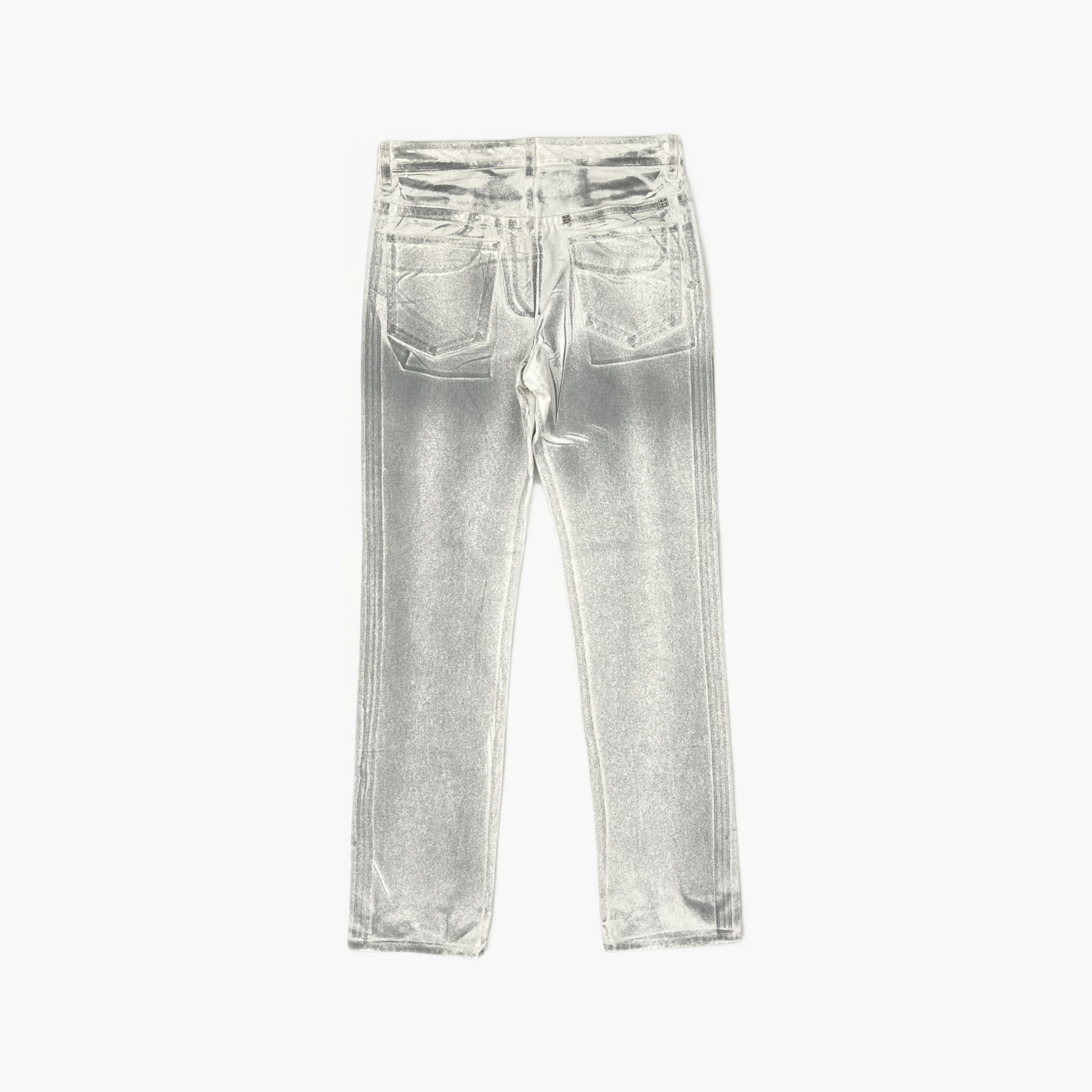 Givenchy Givenchy Trompe L'oeil Print Denim Jeans Size 30 Size US 30 / EU 46 - 2 Thumbnail