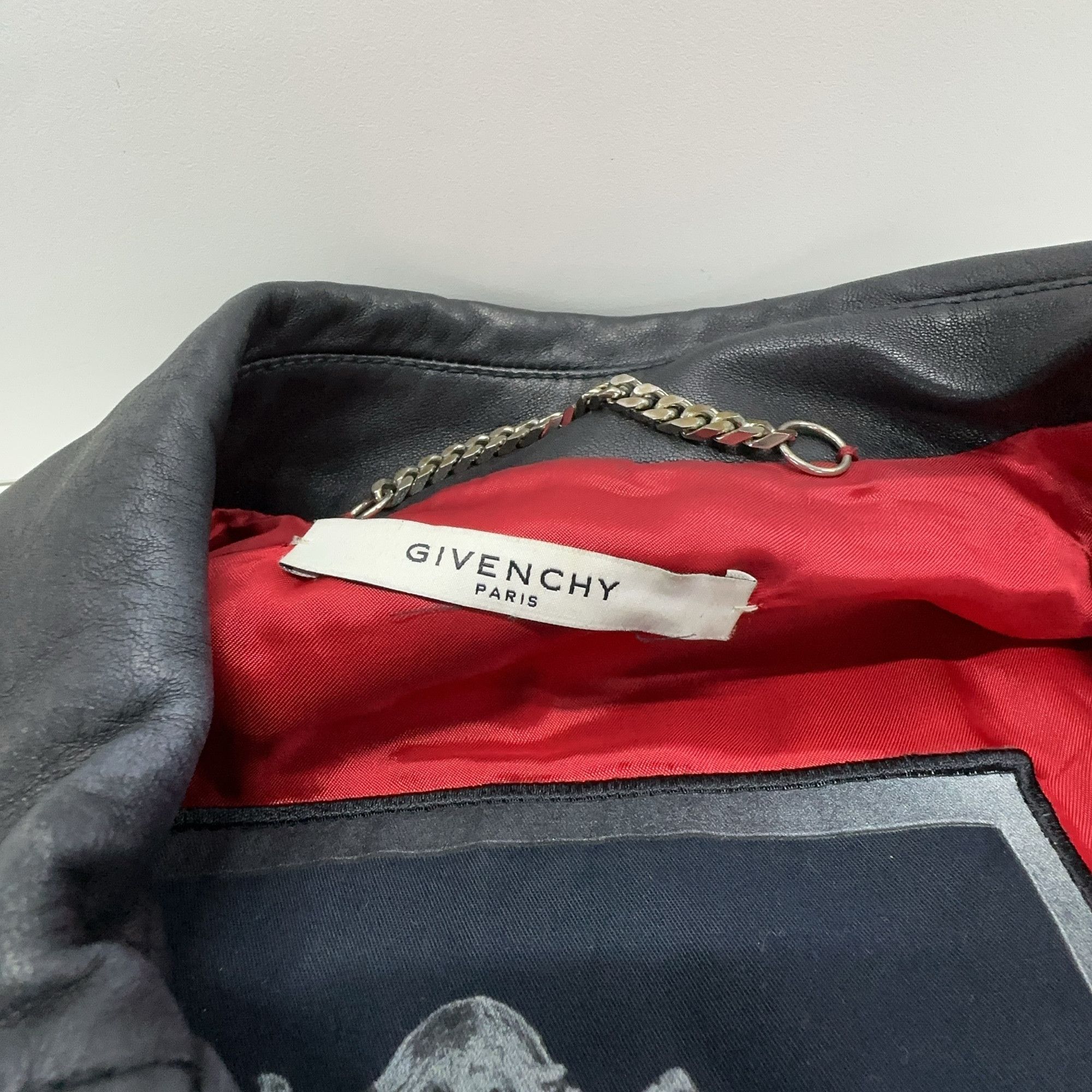 Givenchy Givenchy Lambskin Leather Jacket Size M Size US M / EU 48-50 / 2 - 3 Thumbnail