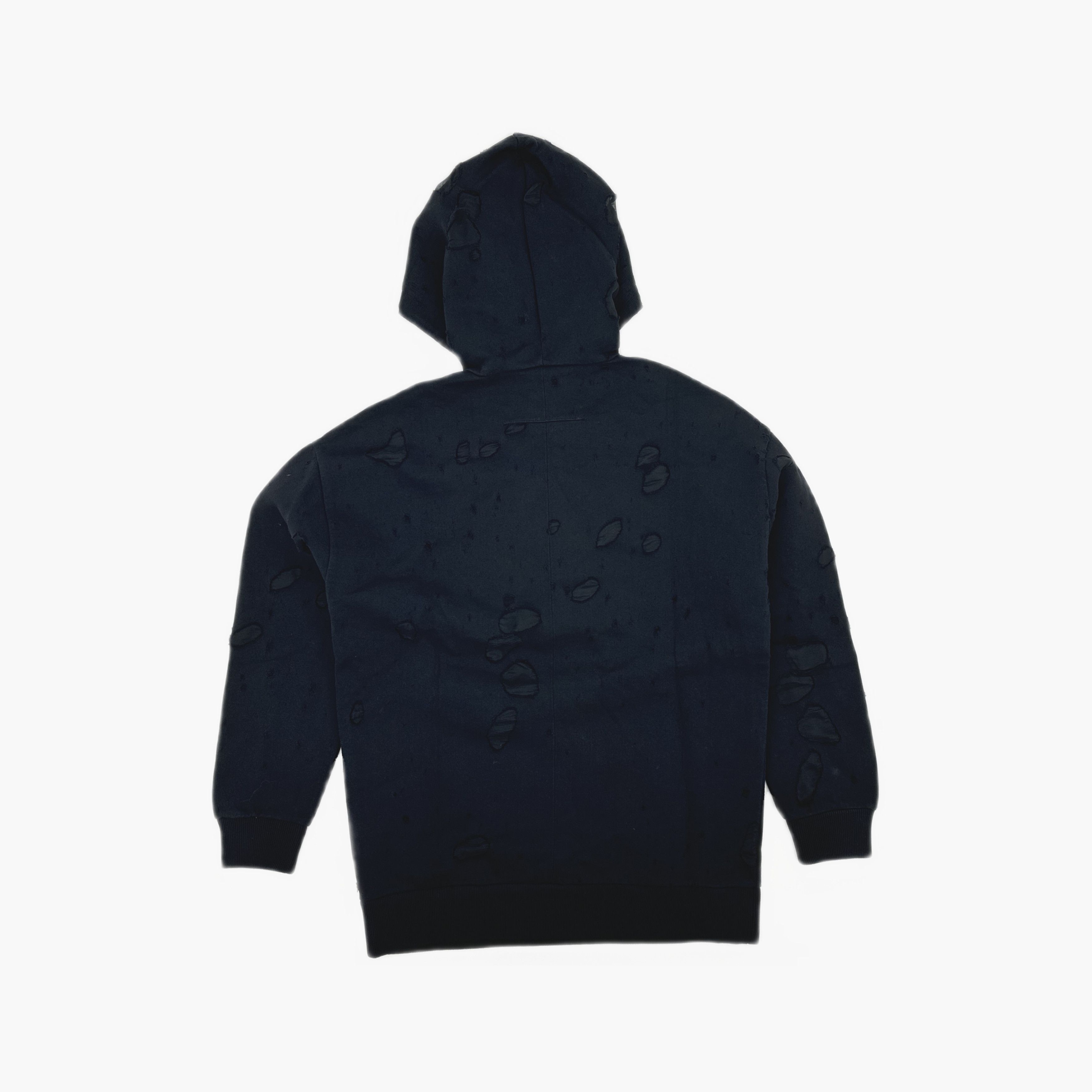 Givenchy Givenchy Distressed Logo Hoodie Size S Size US S / EU 44-46 / 1 - 2 Thumbnail