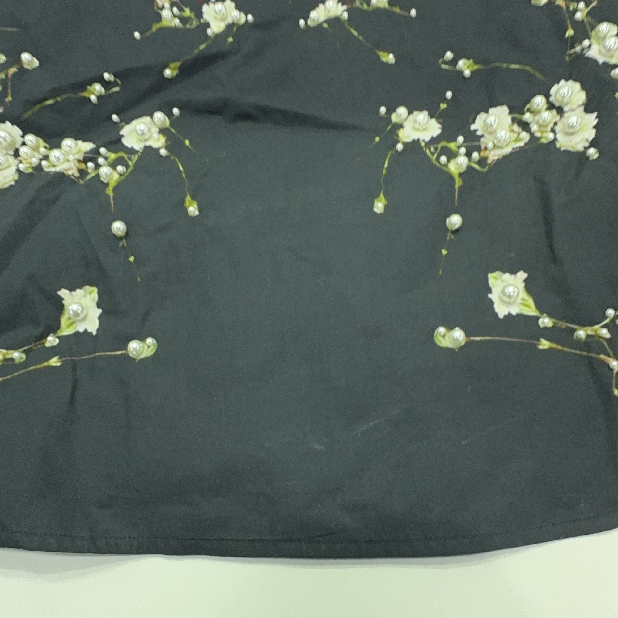 Givenchy Givenchy Floral Pearl Button Up Shirt Size M Size US XXS / EU 40 - 9 Thumbnail