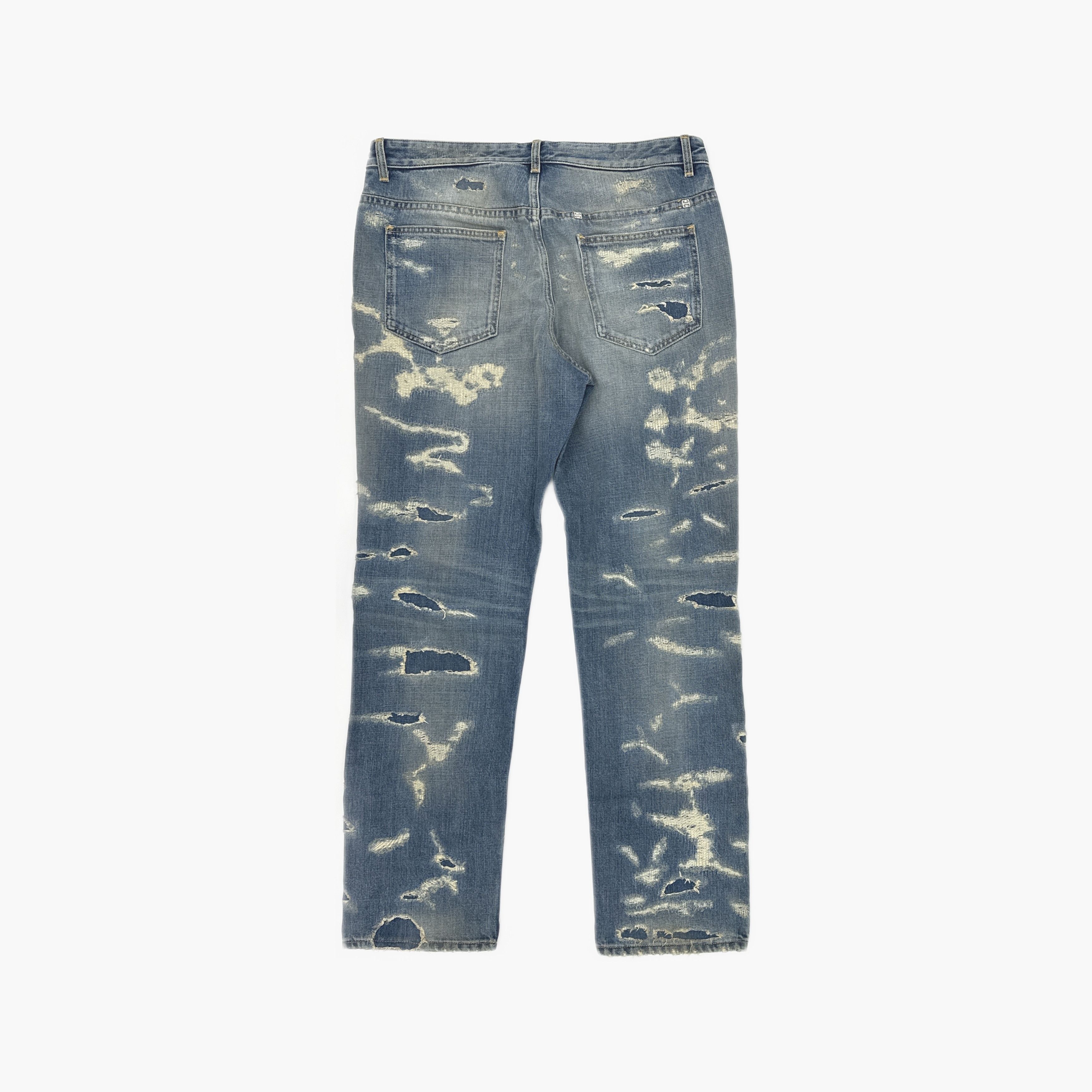 Givenchy Givenchy Distressed Jeans Size US 36 Size US 36 / EU 52 - 2 Thumbnail
