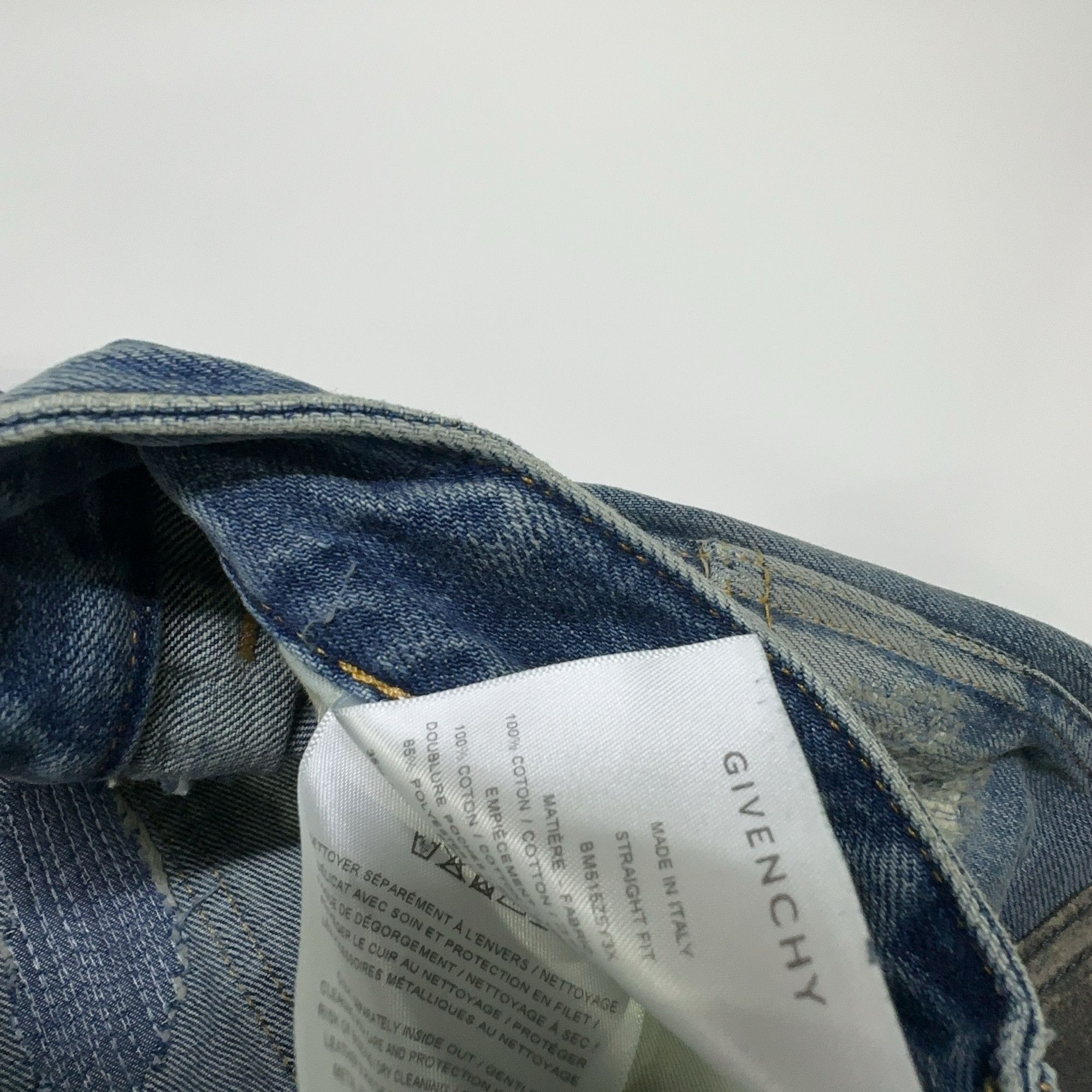 Givenchy Givenchy Distressed Jeans Size US 36 Size US 36 / EU 52 - 6 Thumbnail