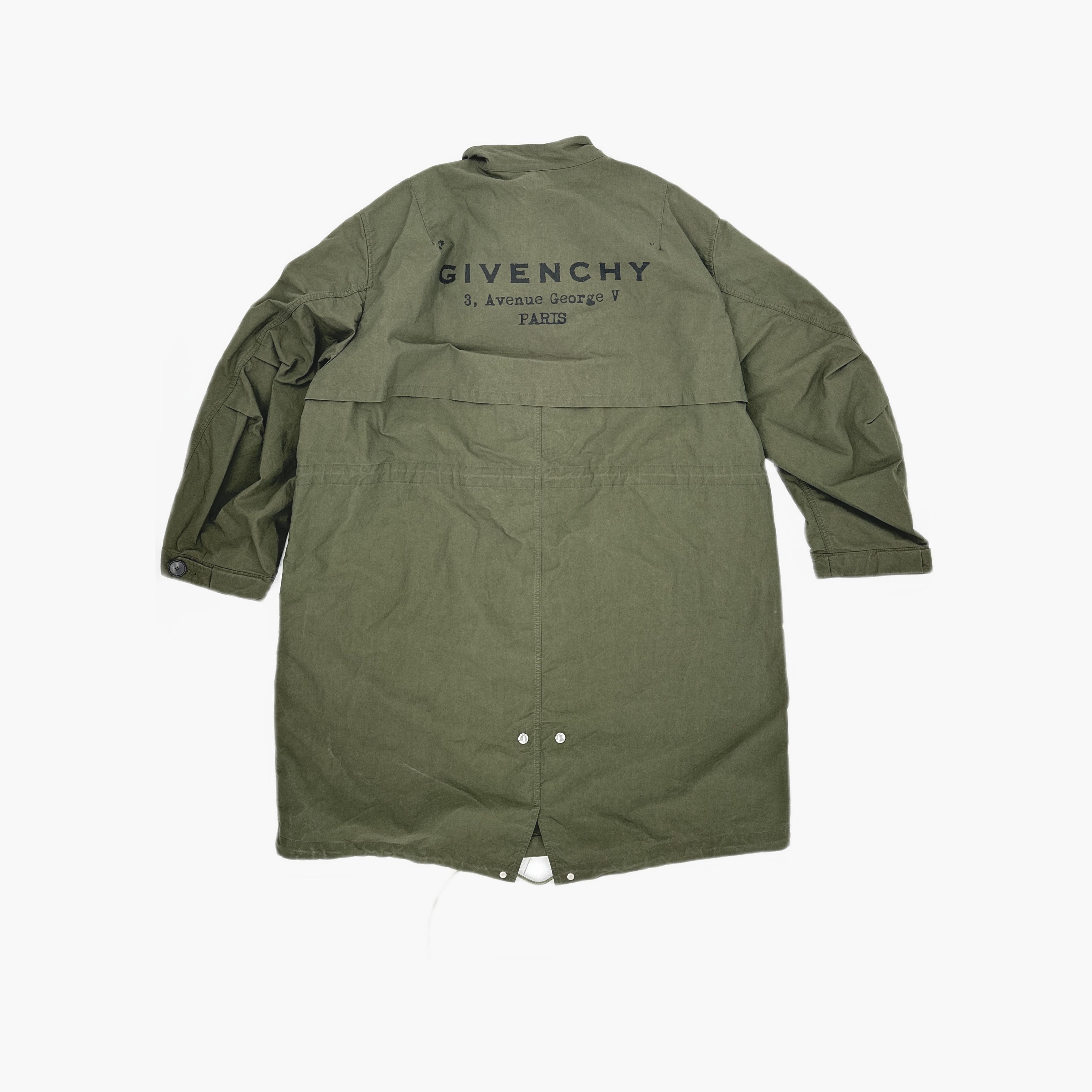 Givenchy Givenchy Logo Parka Size M Size US M / EU 48-50 / 2 - 2 Thumbnail