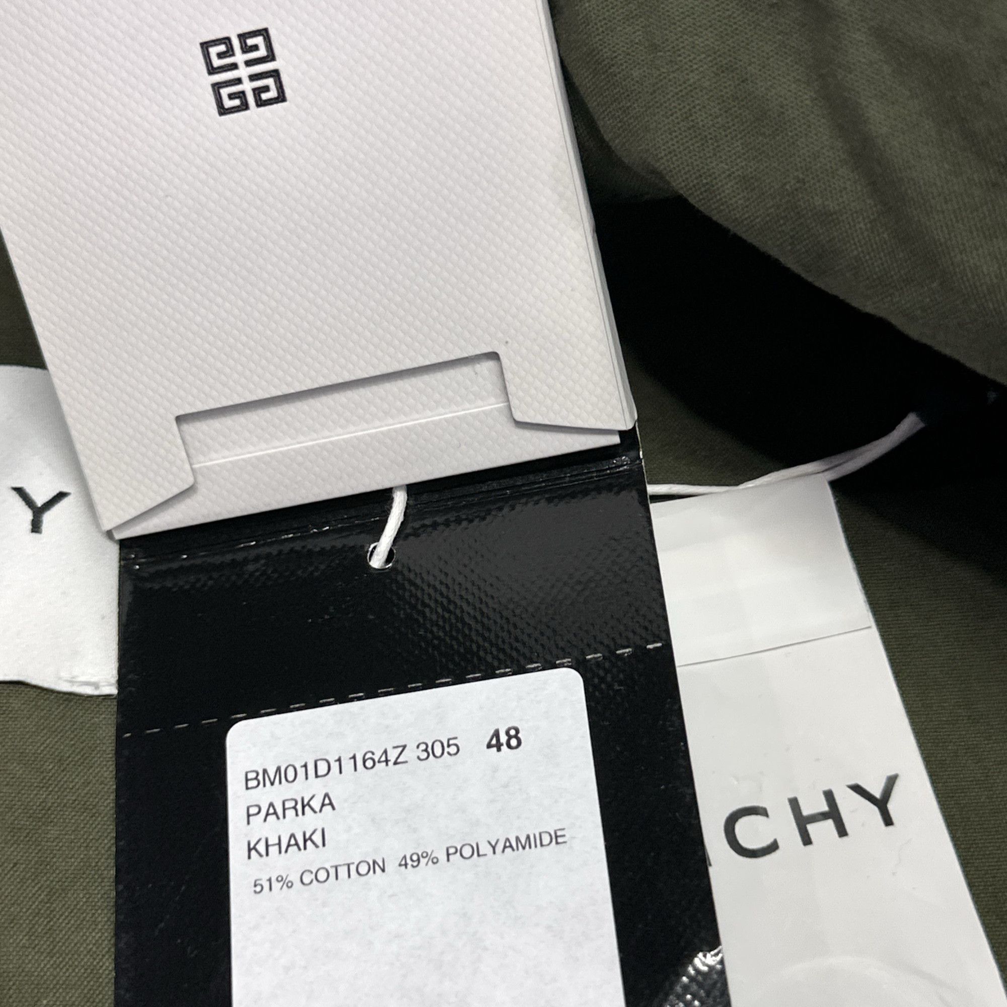 Givenchy Givenchy Logo Parka Size M Size US M / EU 48-50 / 2 - 6 Thumbnail