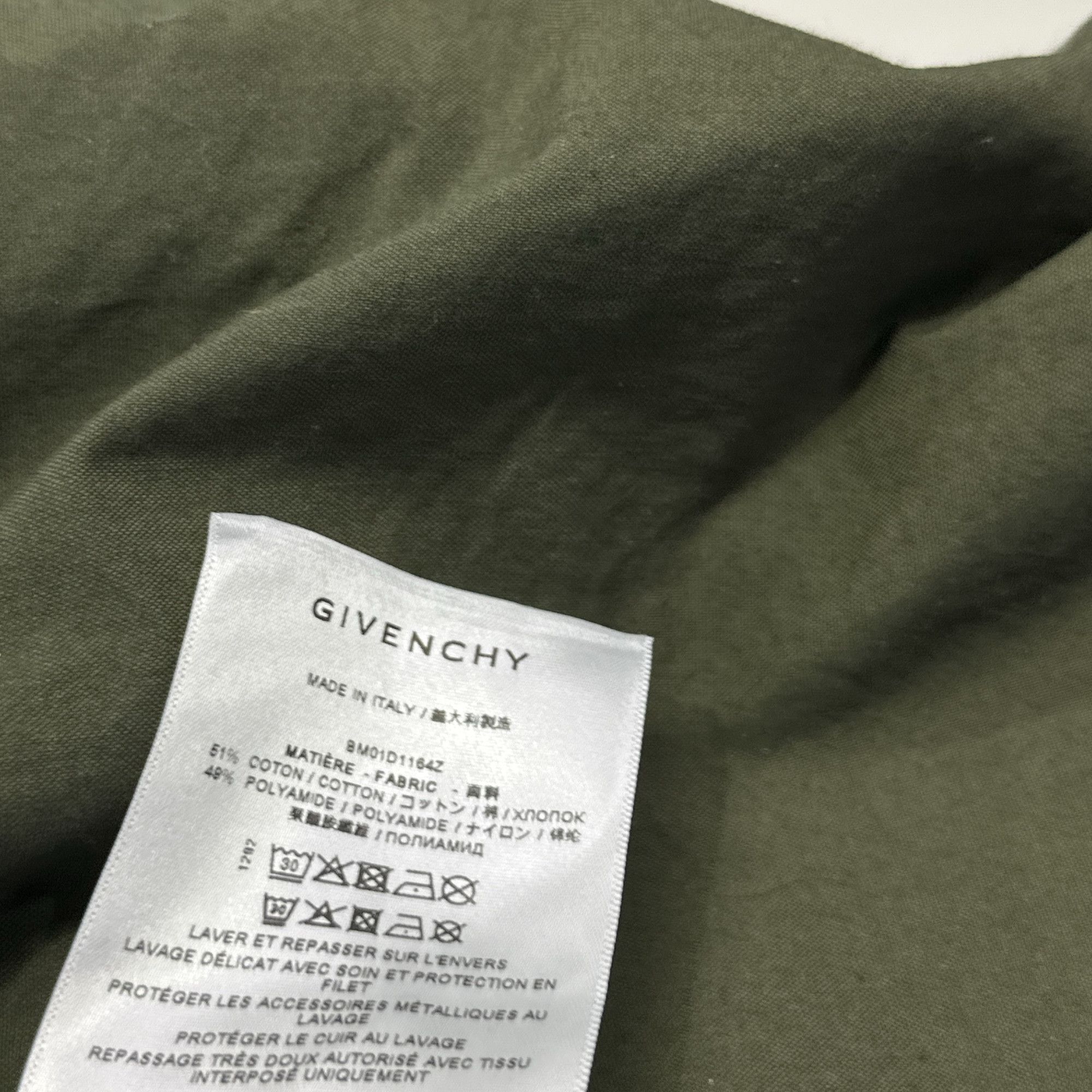 Givenchy Givenchy Logo Parka Size M Size US M / EU 48-50 / 2 - 4 Thumbnail
