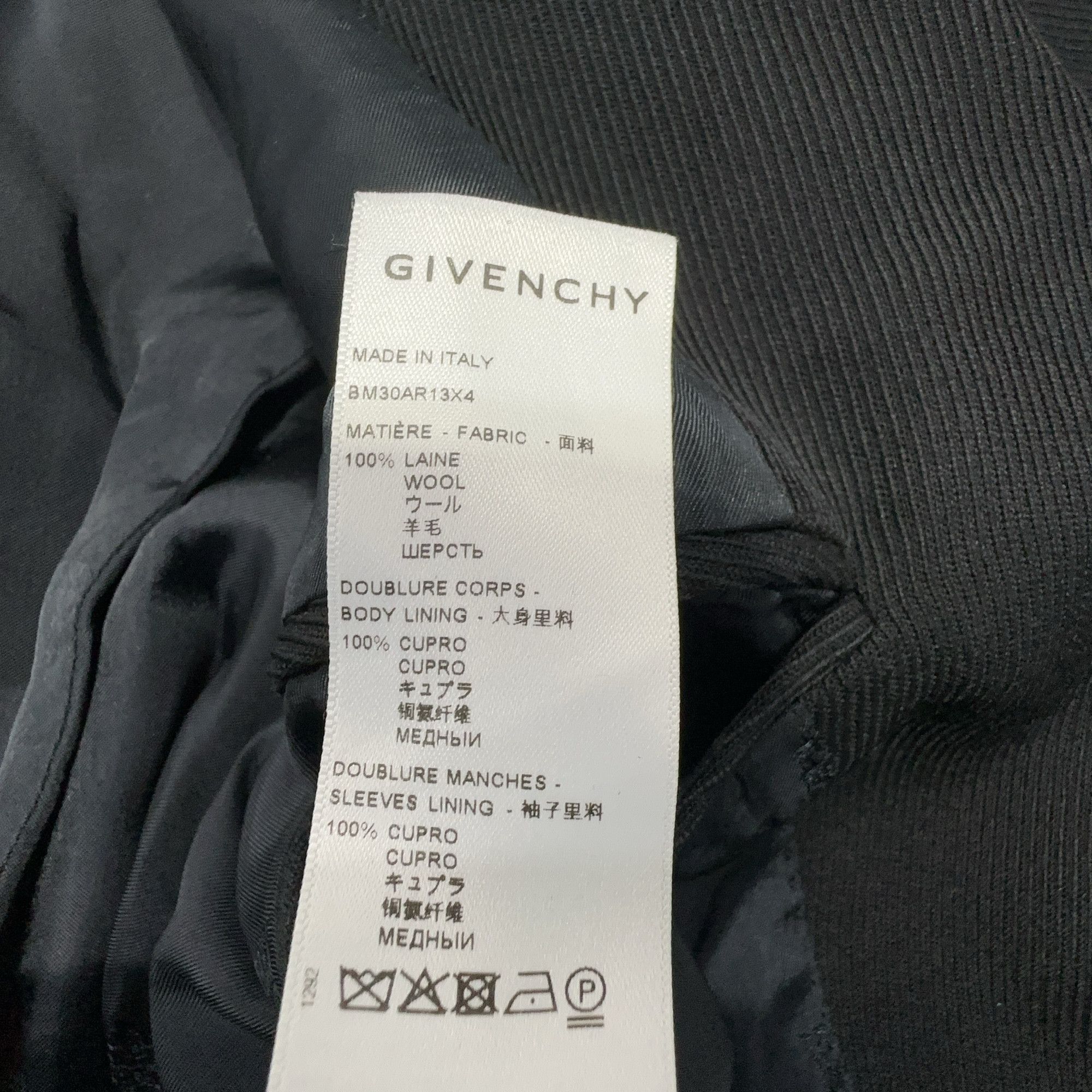 Givenchy Givenchy Padlock Wool Blazer Size 36R Size 36R - 4 Thumbnail