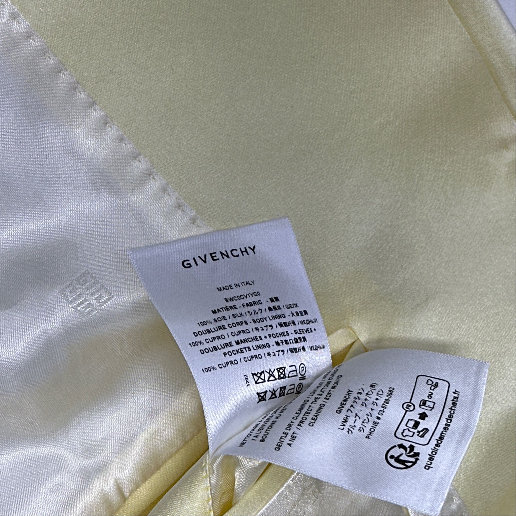 Givenchy Givenchy Silk Coat Size 38 Size S / US 4 / IT 40 - 5 Thumbnail