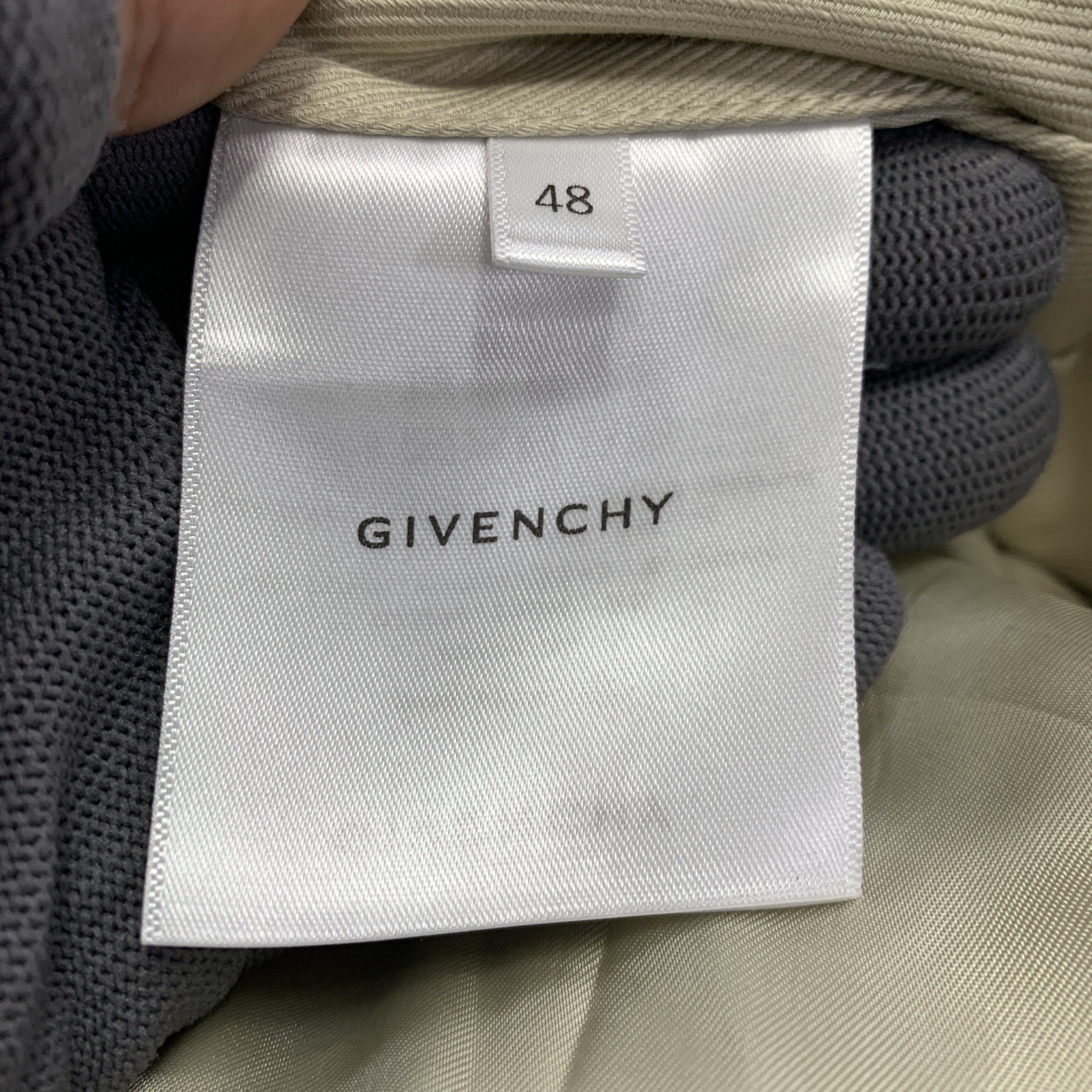 Givenchy Givenchy Cotton Trench Coat Size M Size US M / EU 48-50 / 2 - 3 Thumbnail