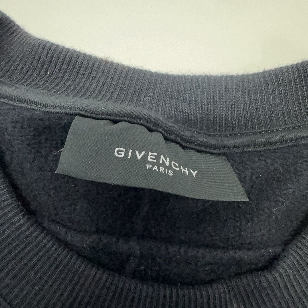 Givenchy Givenchy Fire Print Sweatshirt XL Size US XL / EU 56 / 4 - 4 Thumbnail