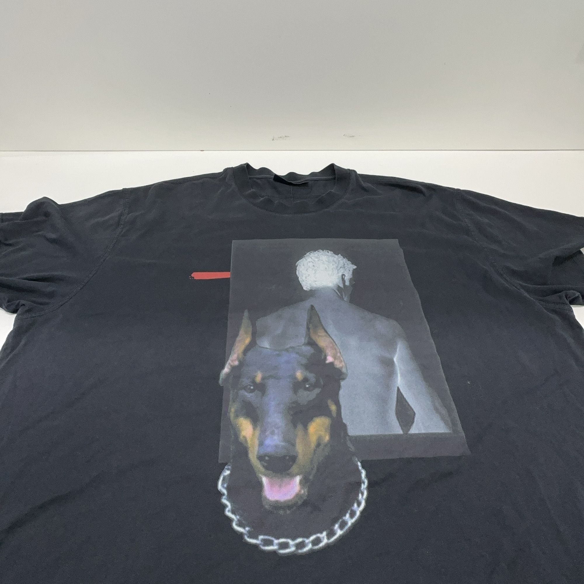 Givenchy Givenchy Doberman Graphic T-Shirt Size L Size US L / EU 52-54 / 3 - 7 Thumbnail