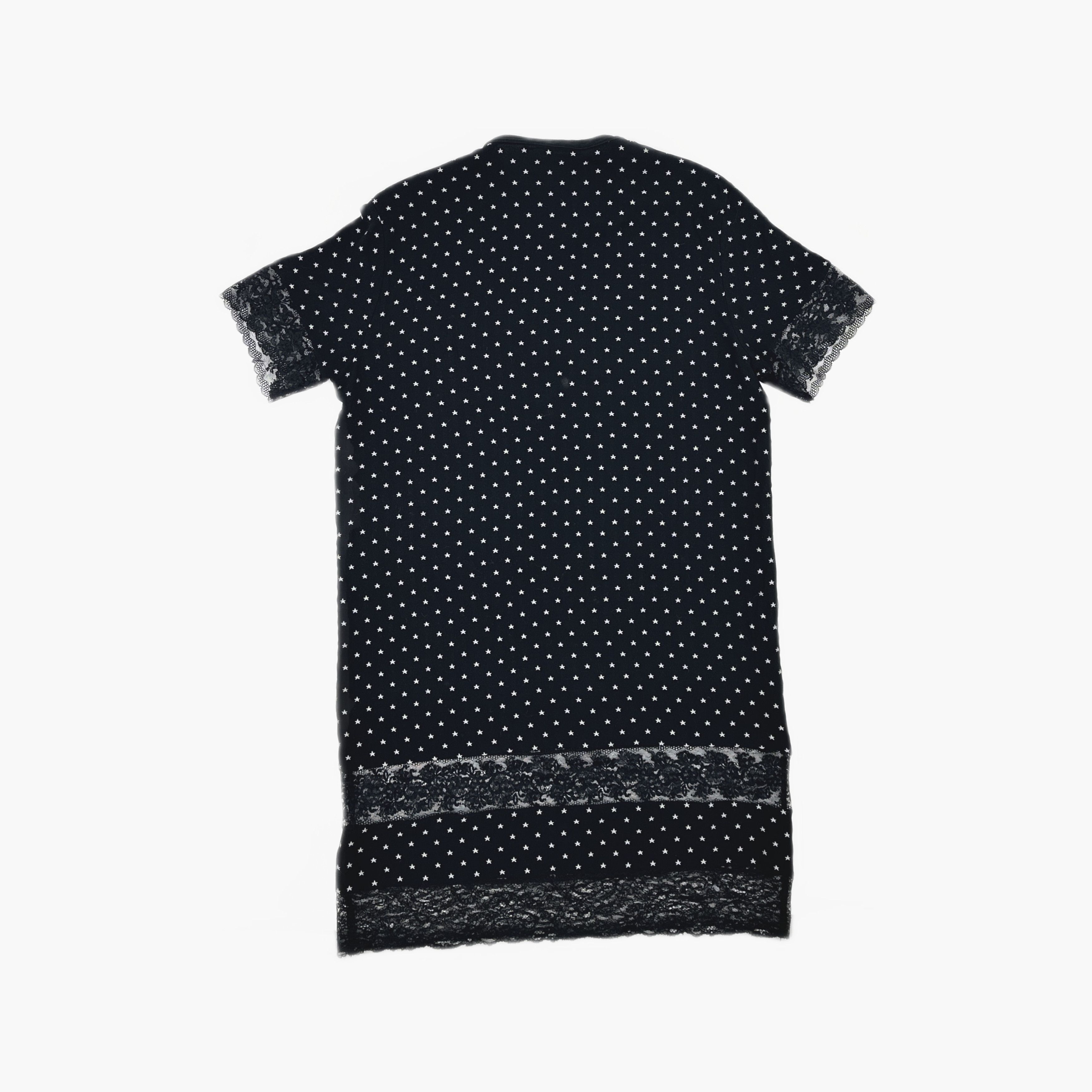 Givenchy Givenchy Star Print Lace Trim Dress Size 38 Size S / US 4 / IT 40 - 2 Thumbnail
