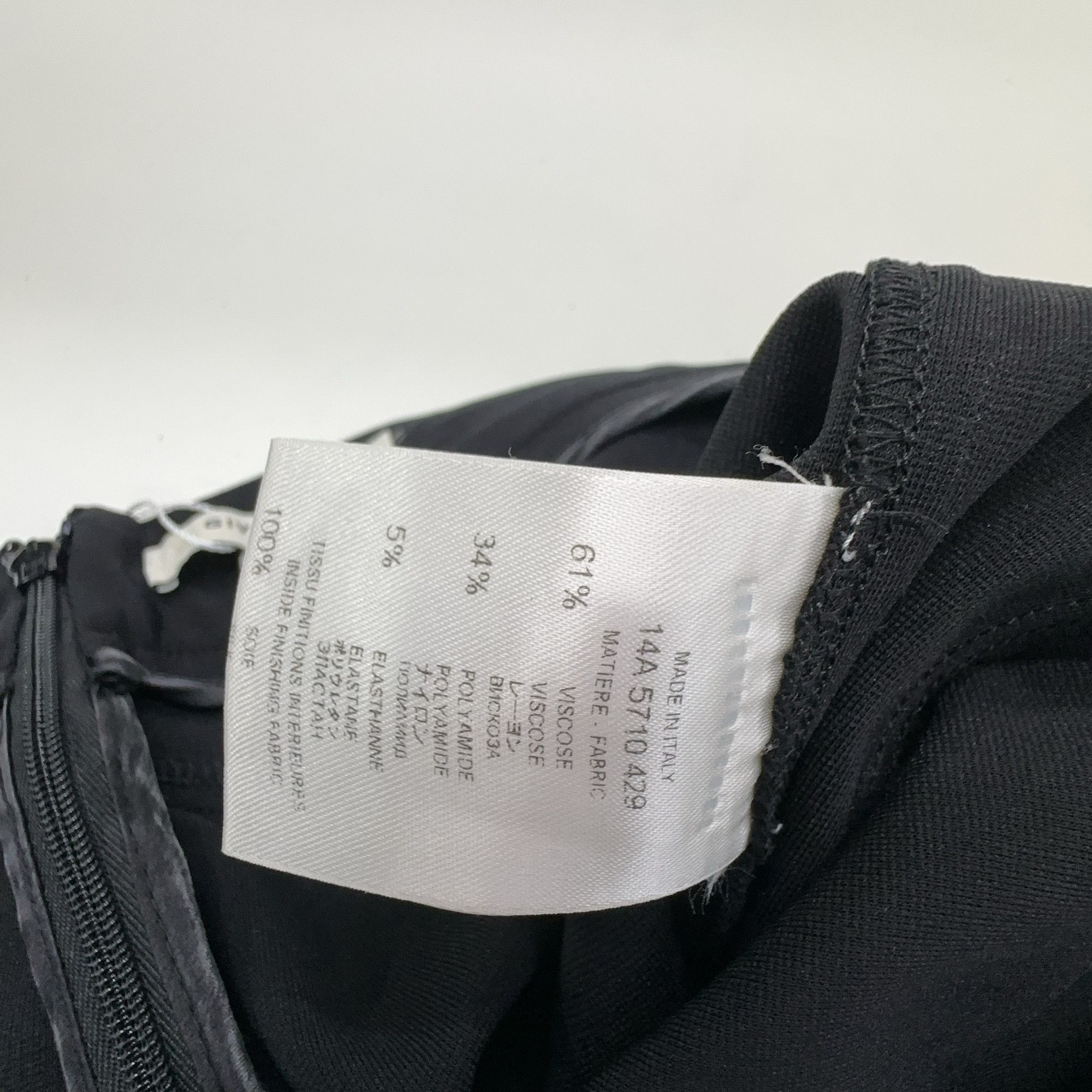 Givenchy Givenchy Black Trousers Size 38 Size 27" / US 4 / IT 40 - 3 Thumbnail