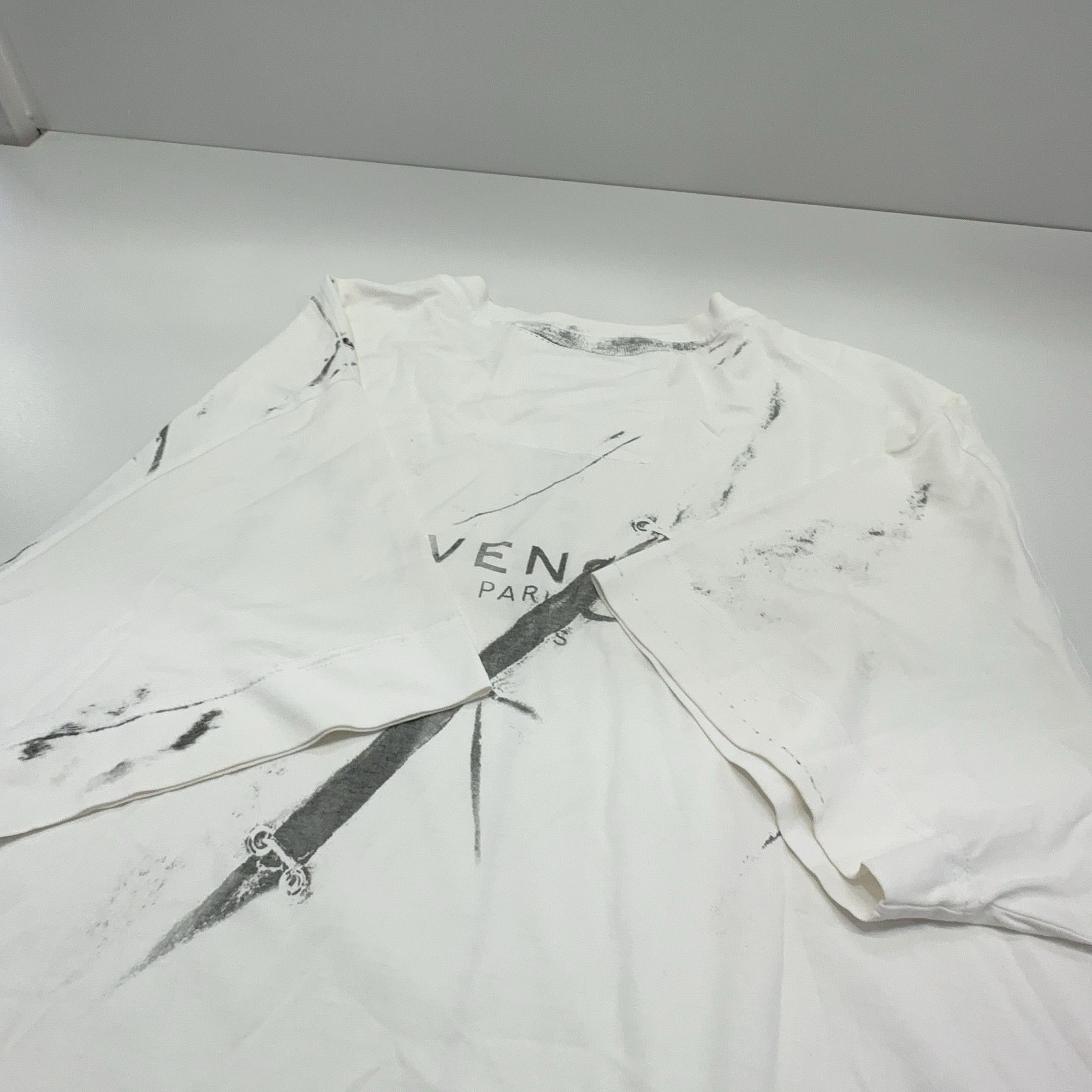 Givenchy Givenchy Ink Print T-Shirt Size M Size US M / EU 48-50 / 2 - 12 Thumbnail