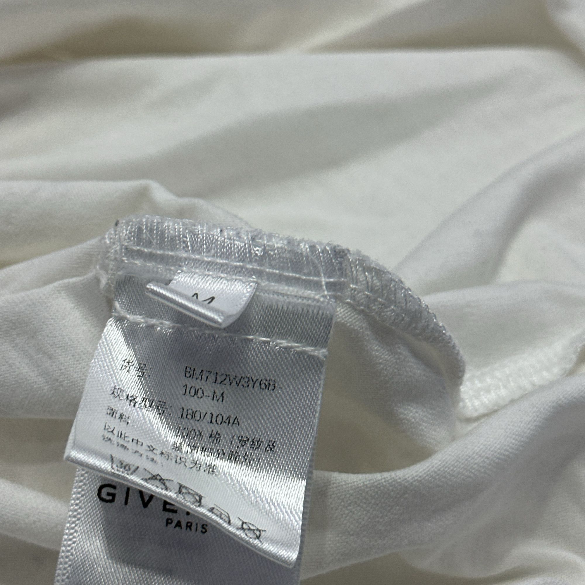 Givenchy Givenchy Ink Print T-Shirt Size M Size US M / EU 48-50 / 2 - 3 Thumbnail