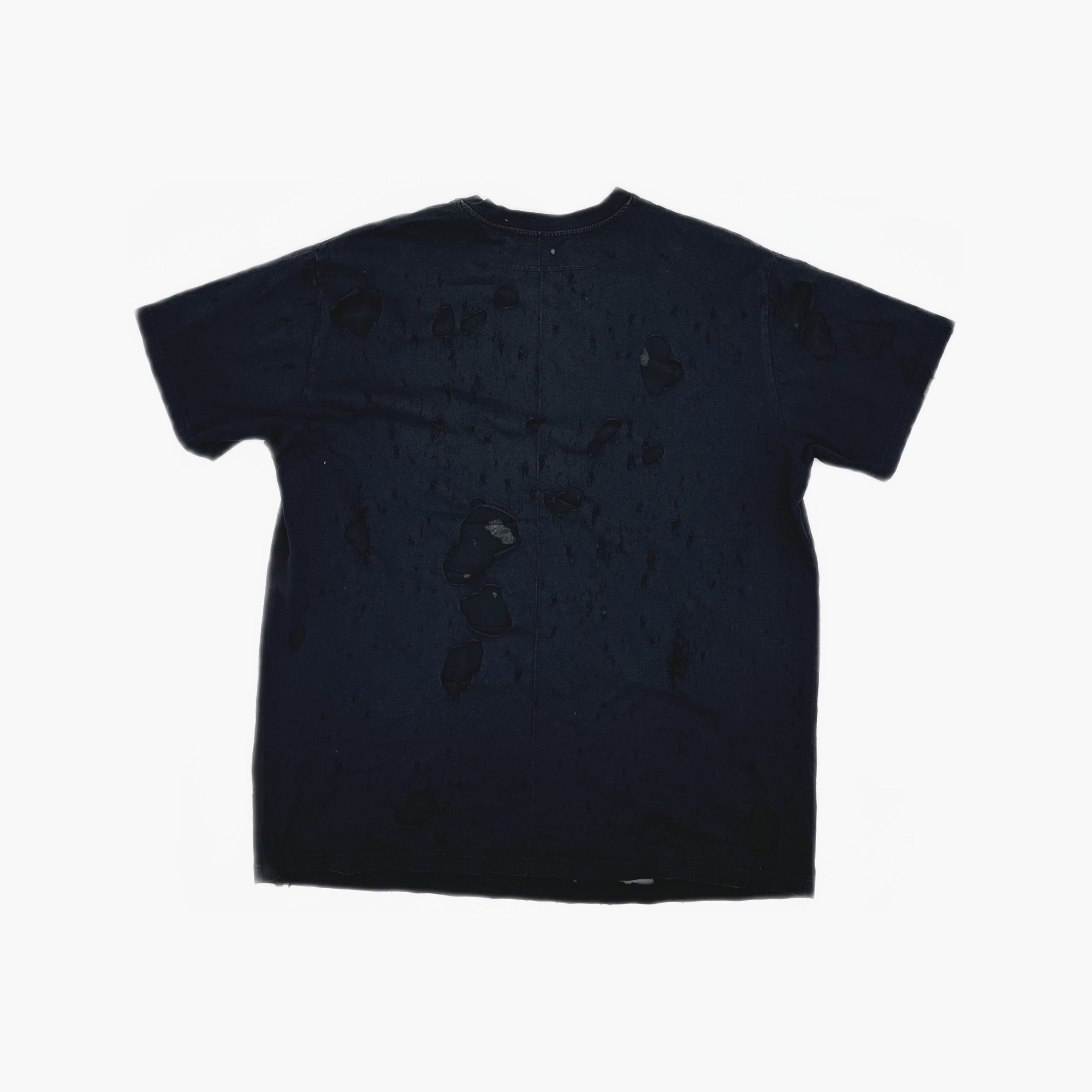 Givenchy Givenchy Distressed Logo T-Shirt Size M Size US M / EU 48-50 / 2 - 2 Thumbnail