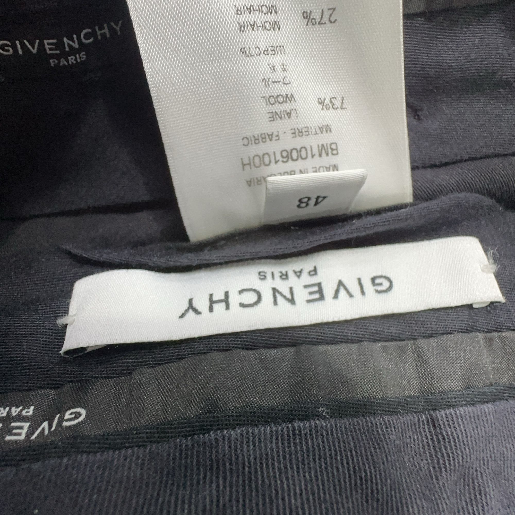 Givenchy Givenchy Wool Mohair Trousers Size 48 Size US 32 / EU 48 - 3 Thumbnail