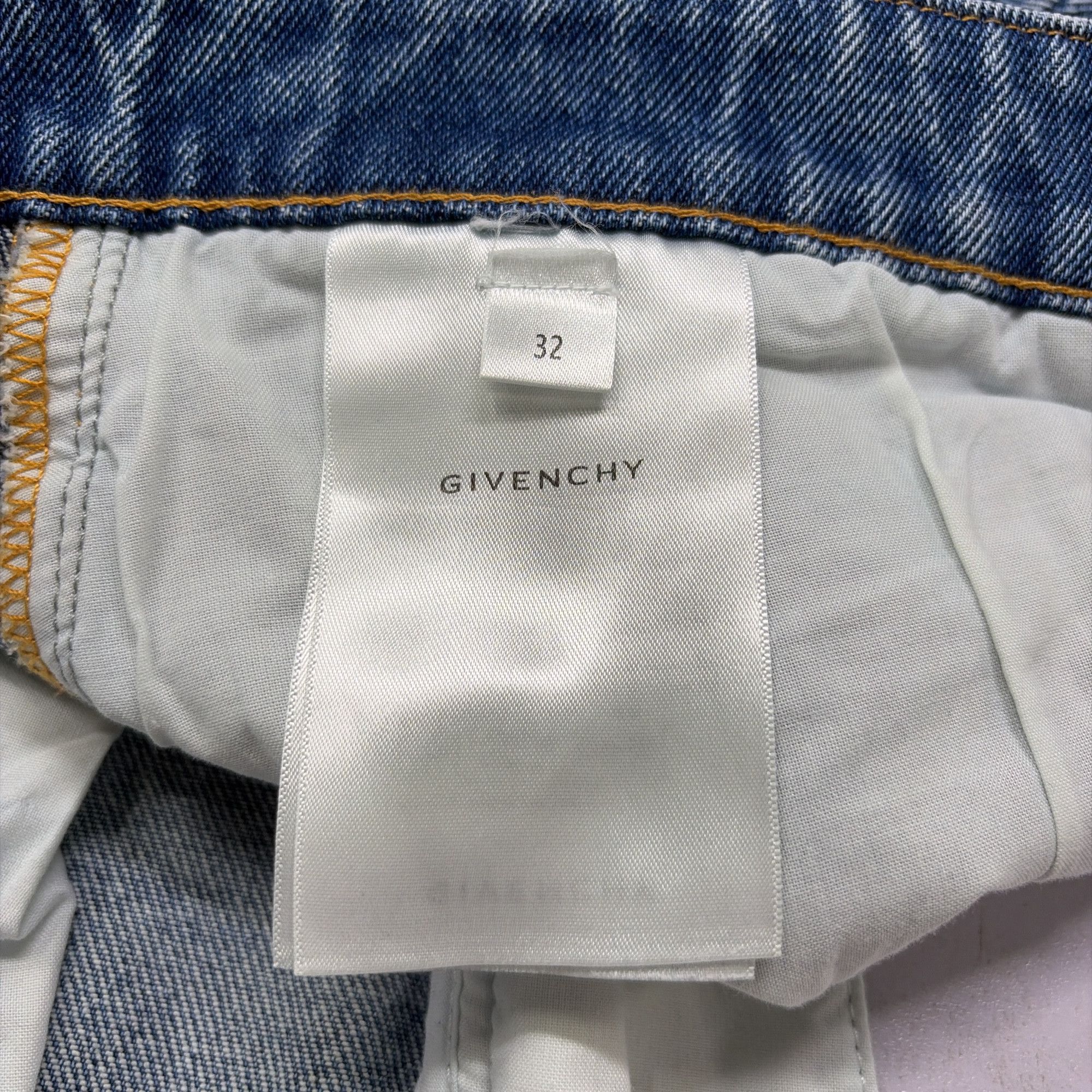 Givenchy Givenchy Blue Denim Jeans Size 32 Size US 32 / EU 48 - 3 Thumbnail