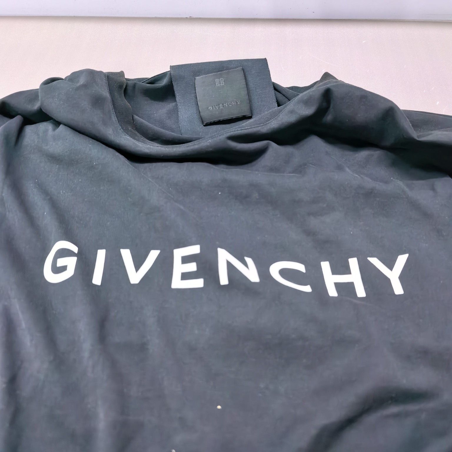 Givenchy Givenchy Logo Cotton T-Shirt L Size US L / EU 52-54 / 3 - 5 Thumbnail