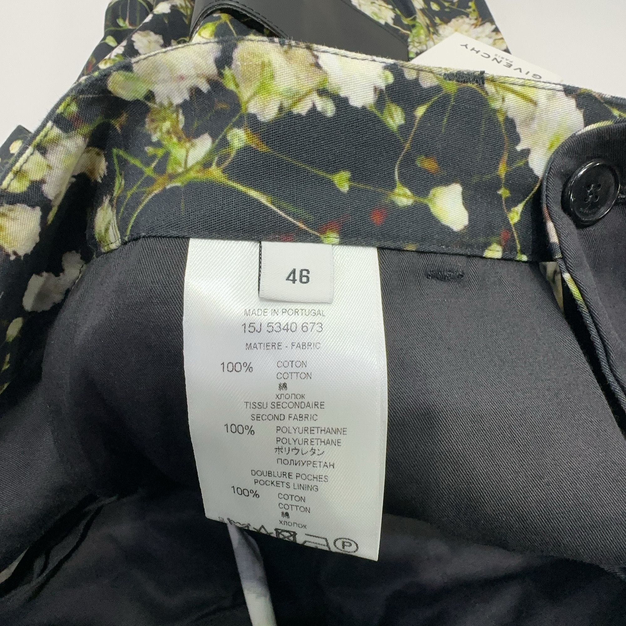 Givenchy Givenchy Floral Print Shorts Size 46 Size US 30 / EU 46 - 3 Thumbnail