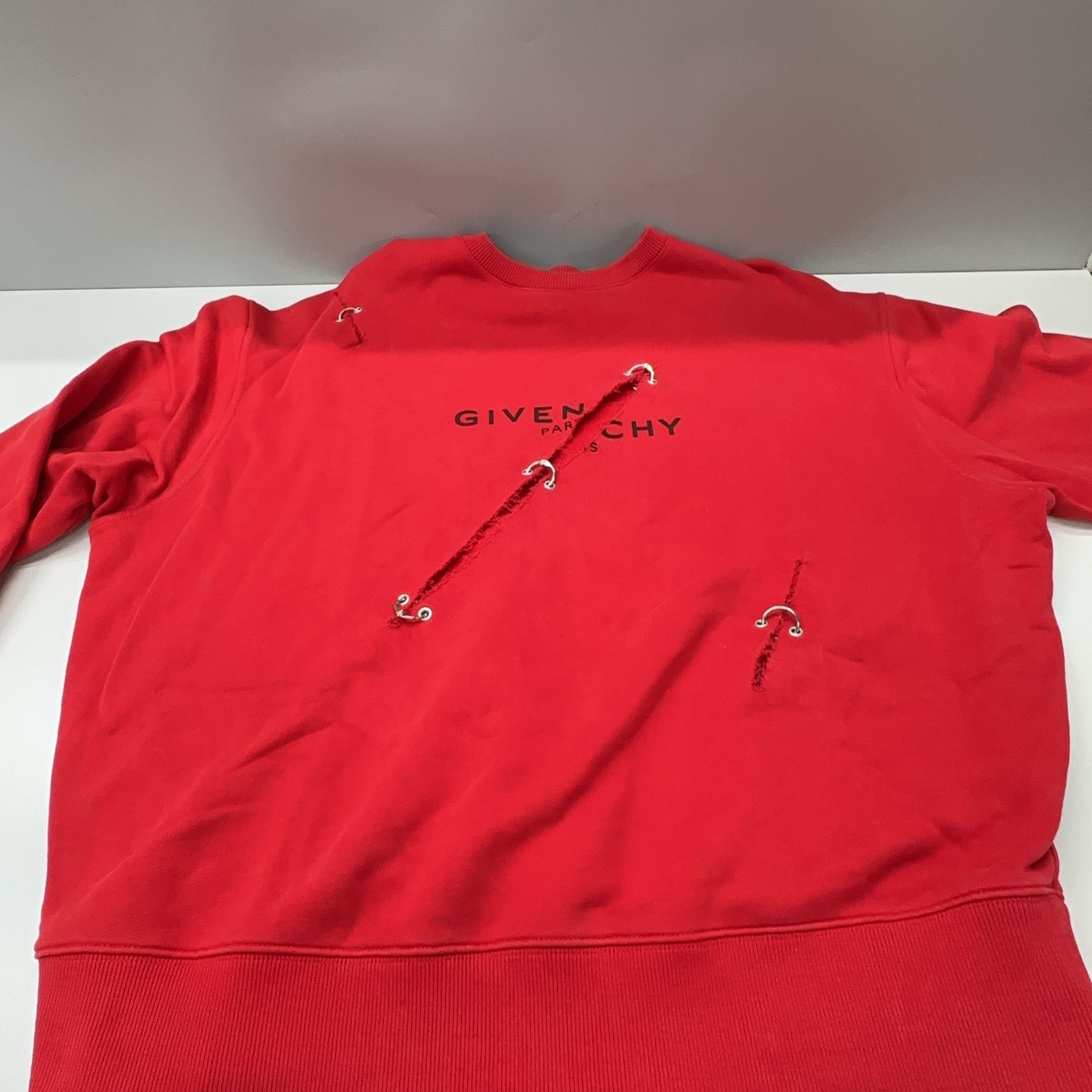 Givenchy Givenchy Logo Ring Sweatshirt Size XS Size US XS / EU 42 / 0 - 7 Thumbnail