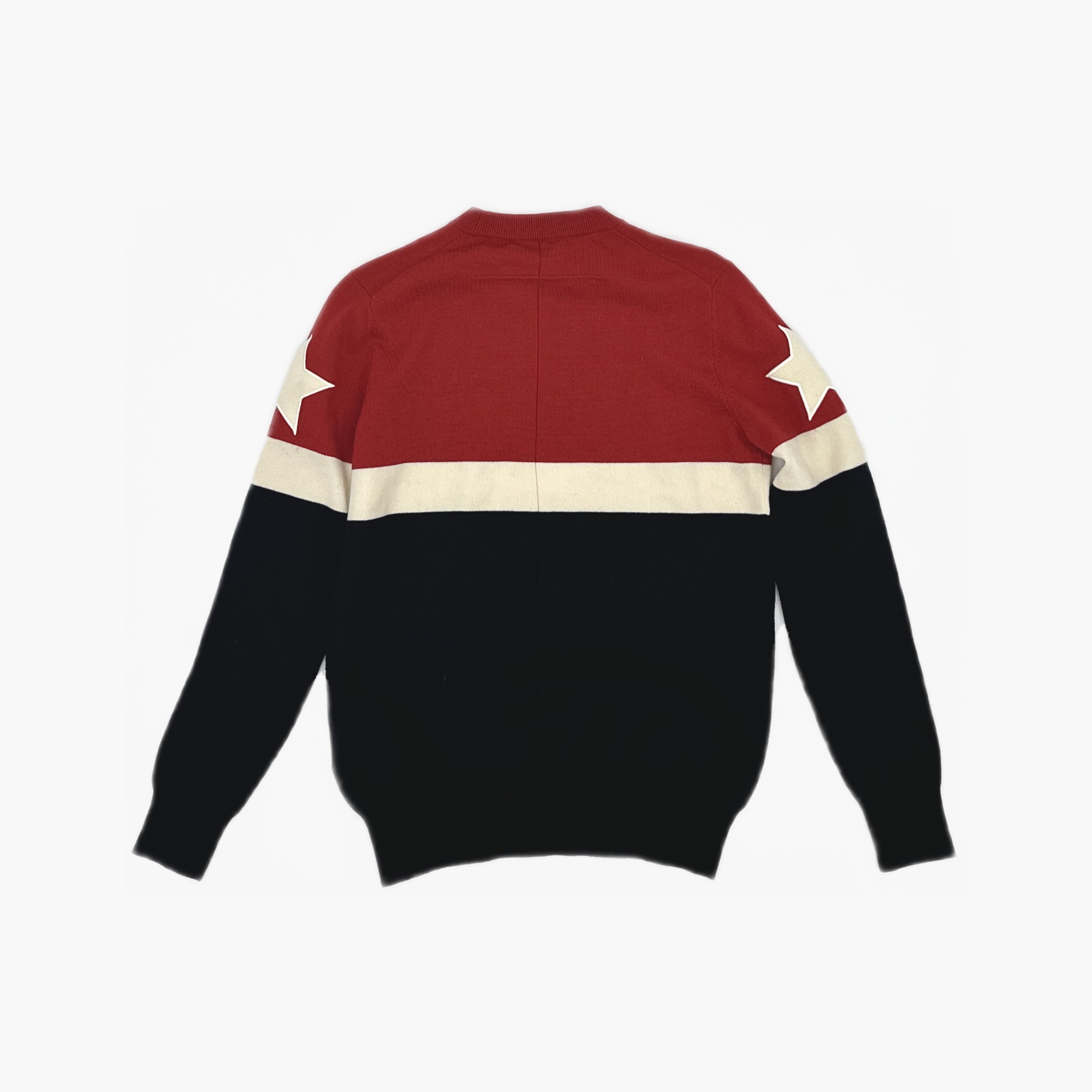 Givenchy Givenchy Star Patch Colorblock Sweater Size S Size US S / EU 44-46 / 1 - 2 Thumbnail
