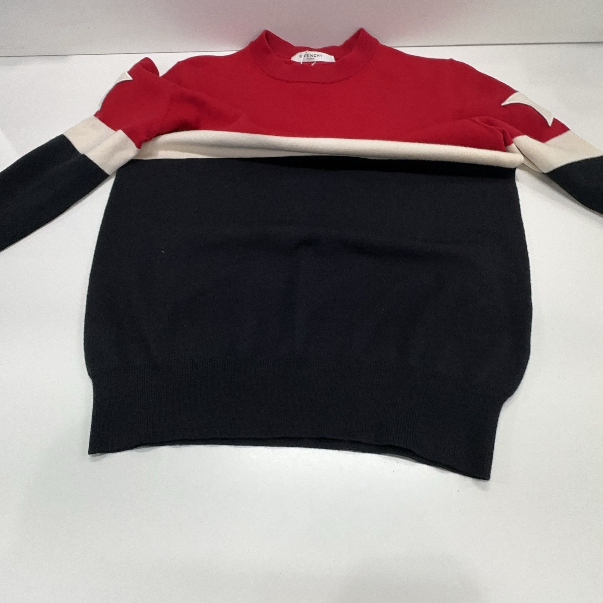 Givenchy Givenchy Star Patch Colorblock Sweater Size S Size US S / EU 44-46 / 1 - 7 Thumbnail