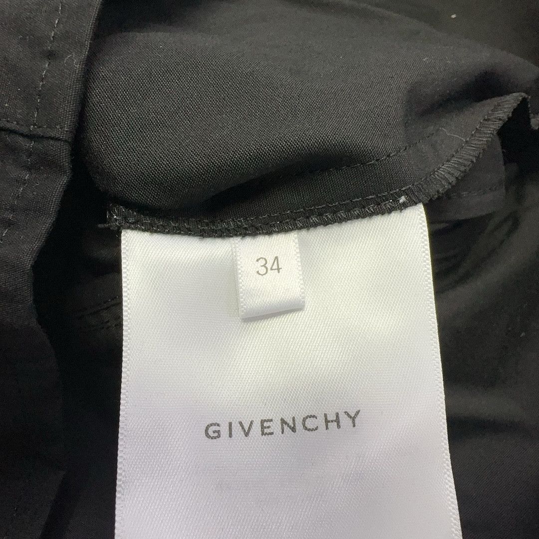 Givenchy Givenchy Embroidered Logo Button Up Shirt Size 34 Size XXS / US 00 / IT 34 - 6 Thumbnail