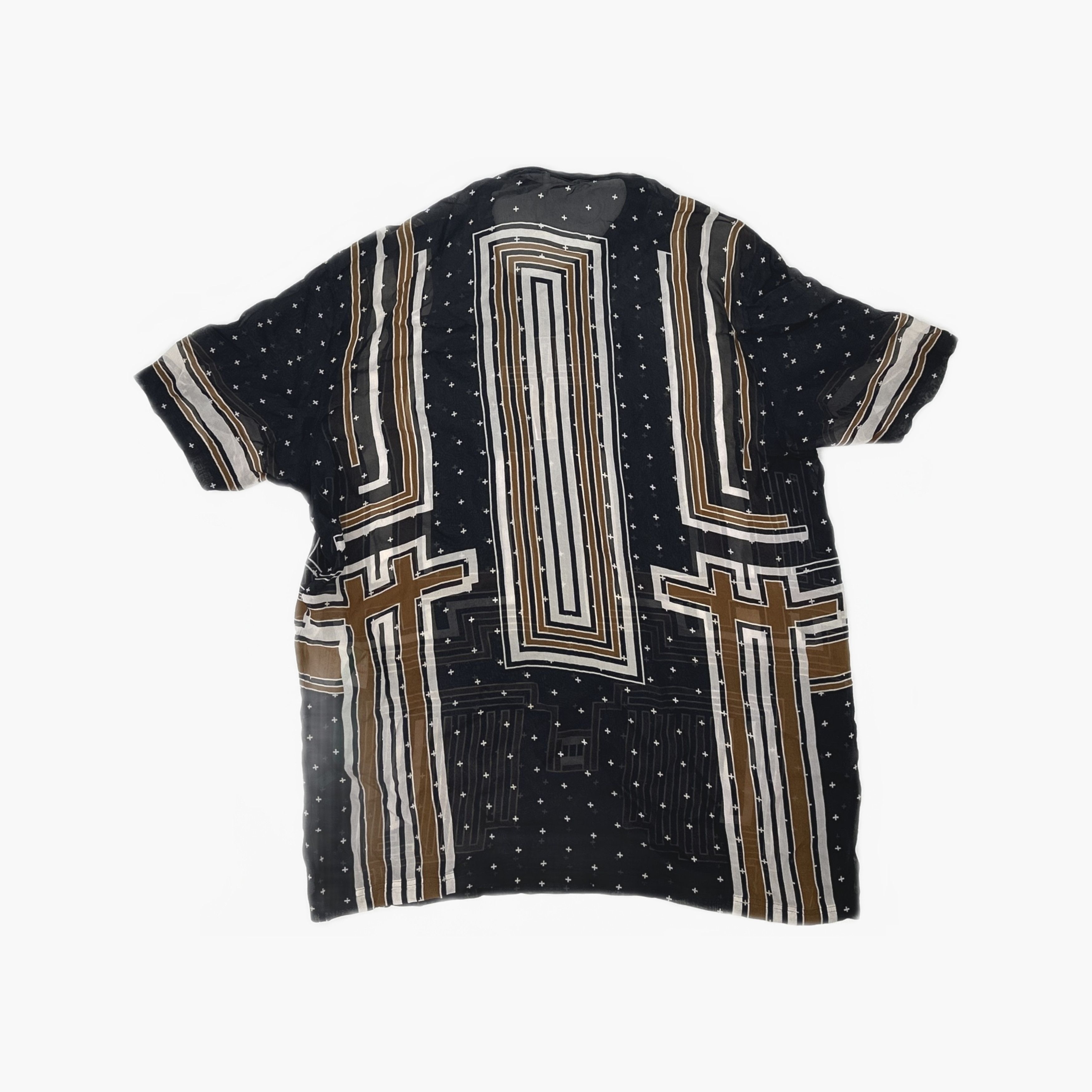 Givenchy Givenchy Silk Graphic Print Blouse Size 38 Size S / US 4 / IT 40 - 2 Thumbnail