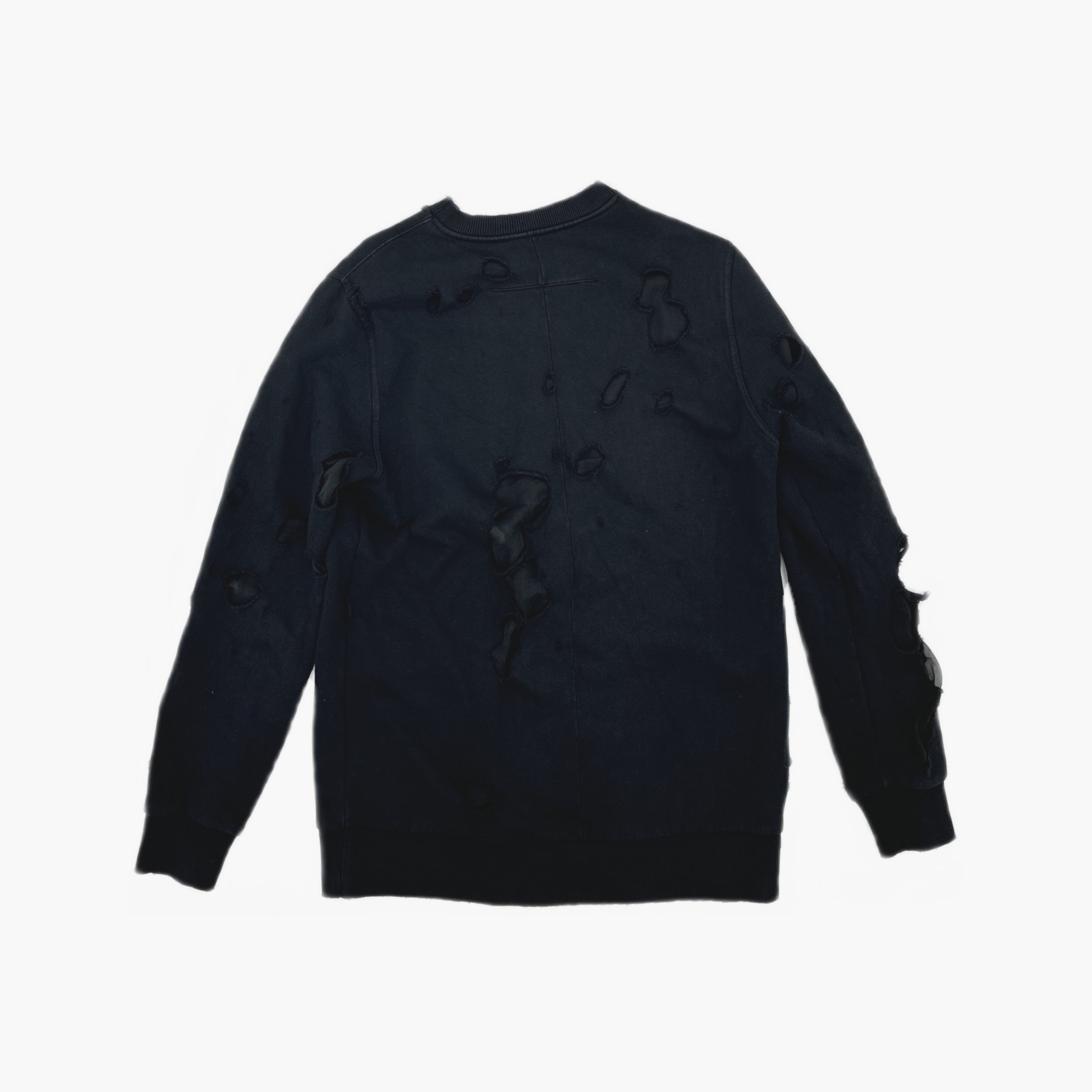 Givenchy Givenchy Logo Distressed Sweatshirt Size XS Size US XS / EU 42 / 0 - 2 Thumbnail