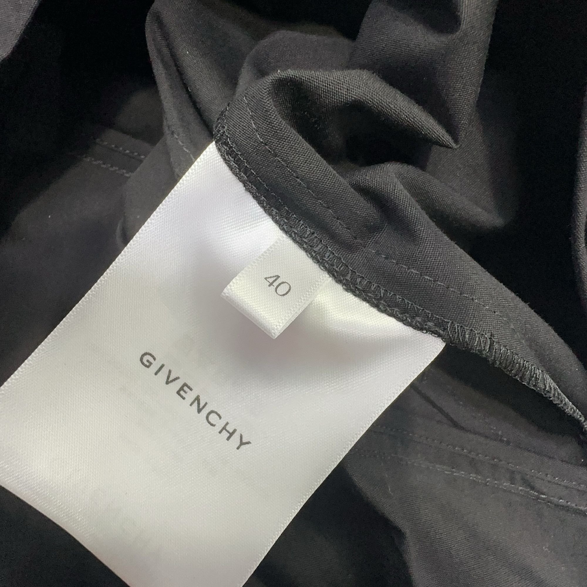 Givenchy Givenchy Logo Button Up Shirt Size M Size US XXS / EU 40 - 7 Thumbnail