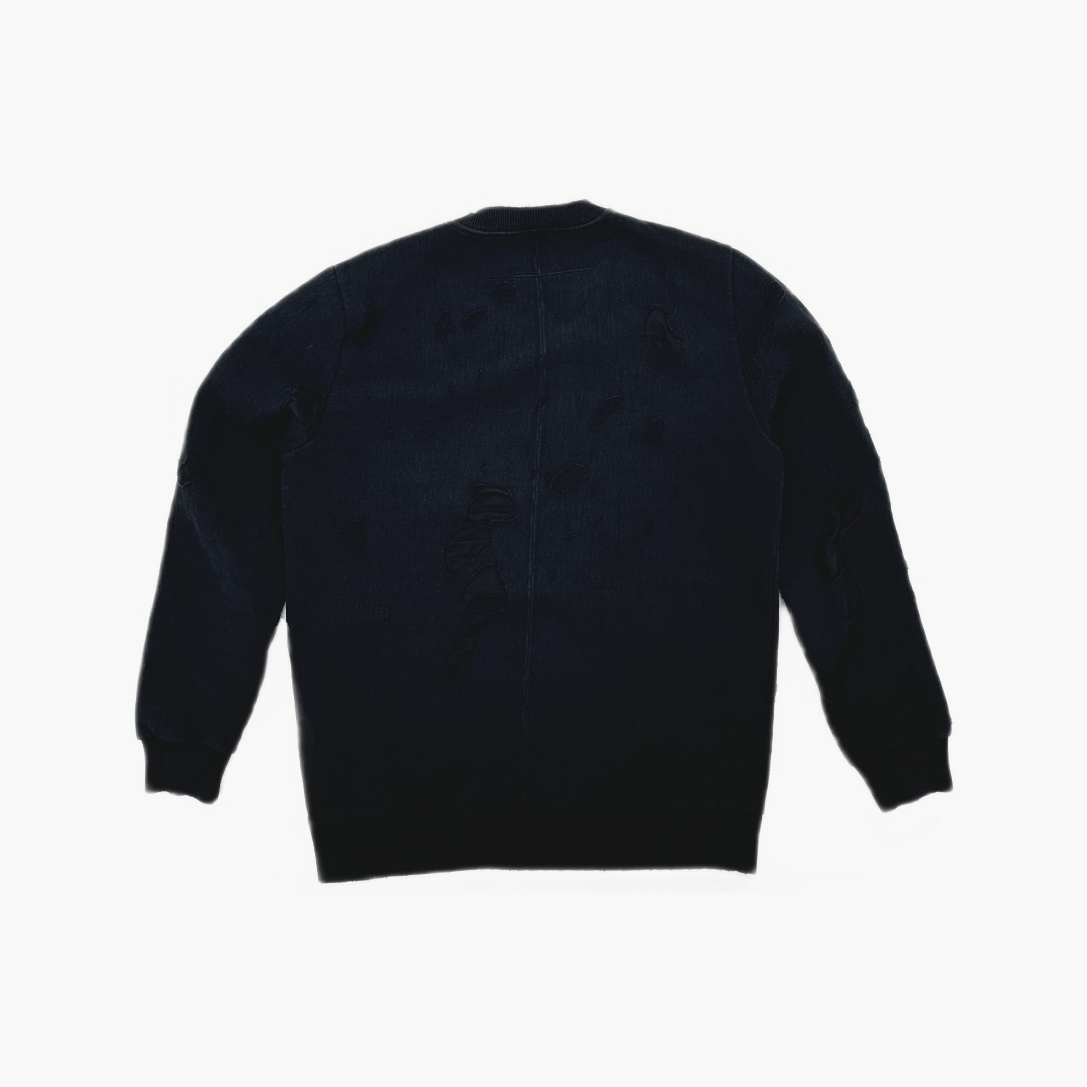 Givenchy Givenchy Logo Distressed Sweatshirt Size S Size US S / EU 44-46 / 1 - 2 Thumbnail