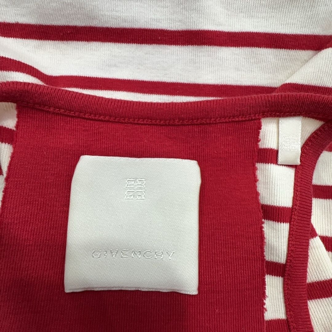 Givenchy Givenchy Striped Logo Tank Top Size XS Size XS / US 0-2 / IT 36-38 - 3 Thumbnail