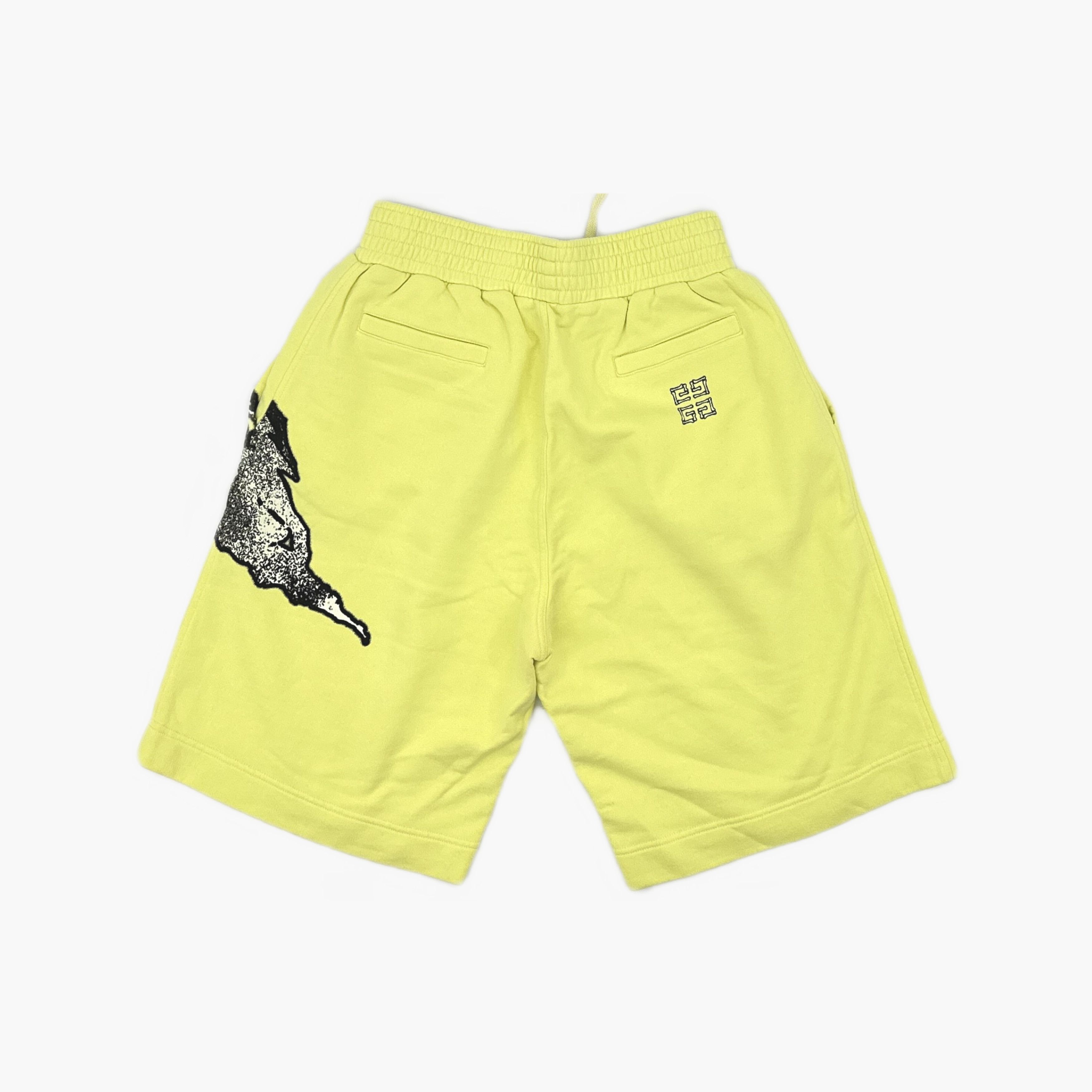 Givenchy Givenchy Yellow Graphic Logo Shorts Size S Size US 30 / EU 46 - 2 Thumbnail