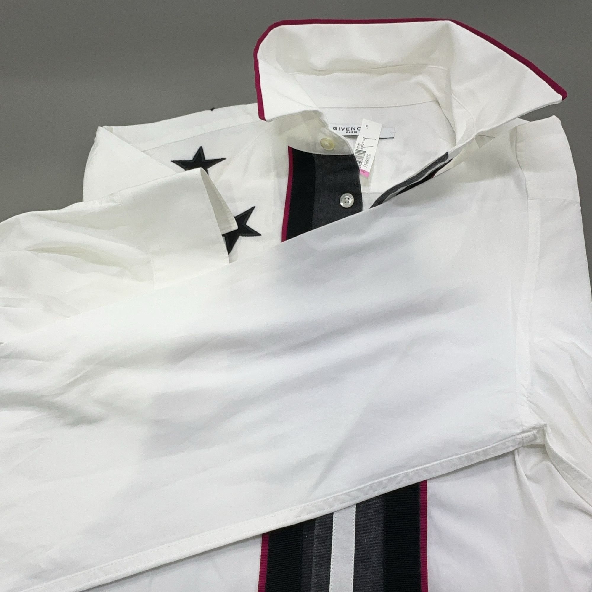 Givenchy Givenchy Star Embroidered Button Up Shirt Size 41 Size US L / EU 52-54 / 3 - 9 Thumbnail
