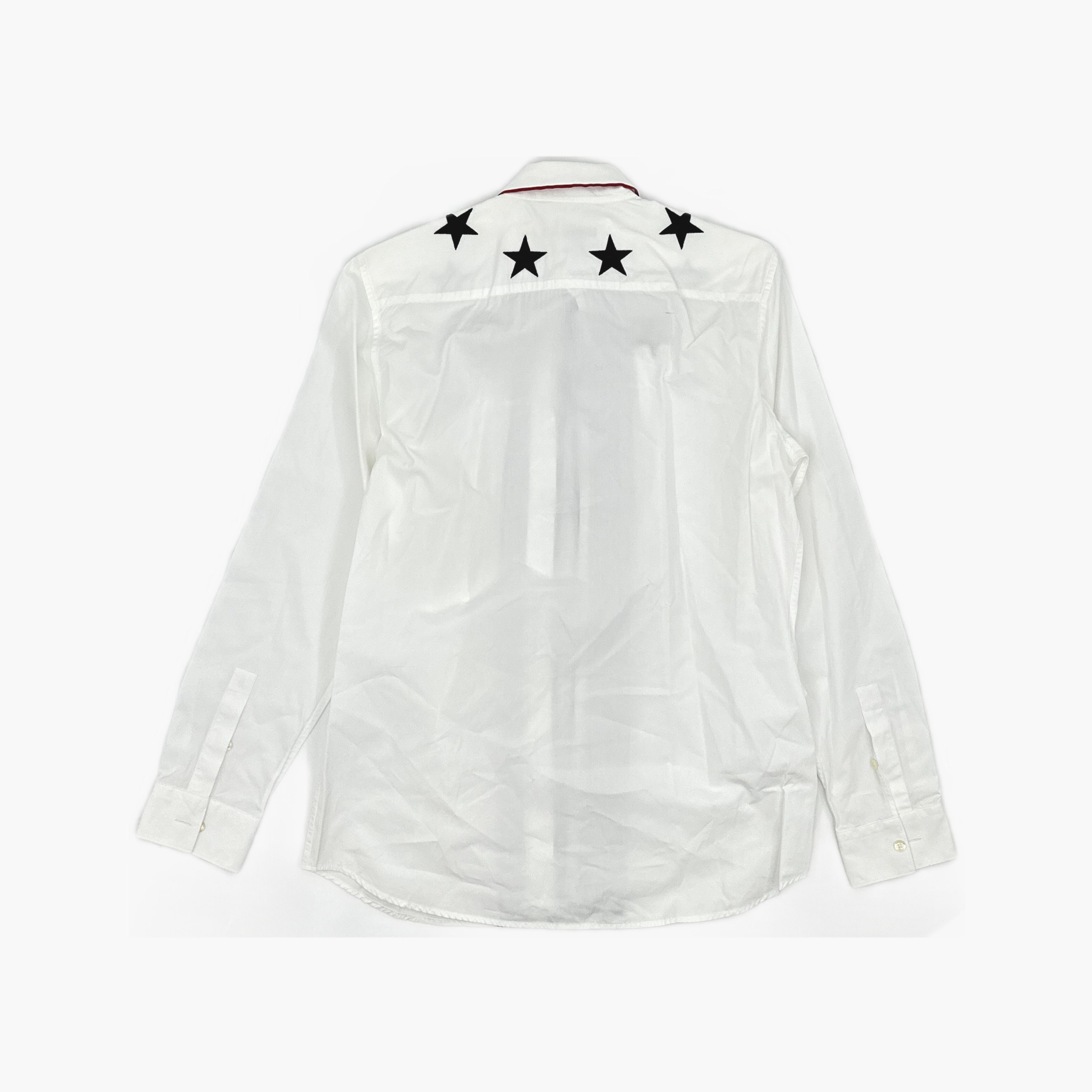 Givenchy Givenchy Star Embroidered Button Up Shirt Size 41 Size US L / EU 52-54 / 3 - 2 Thumbnail