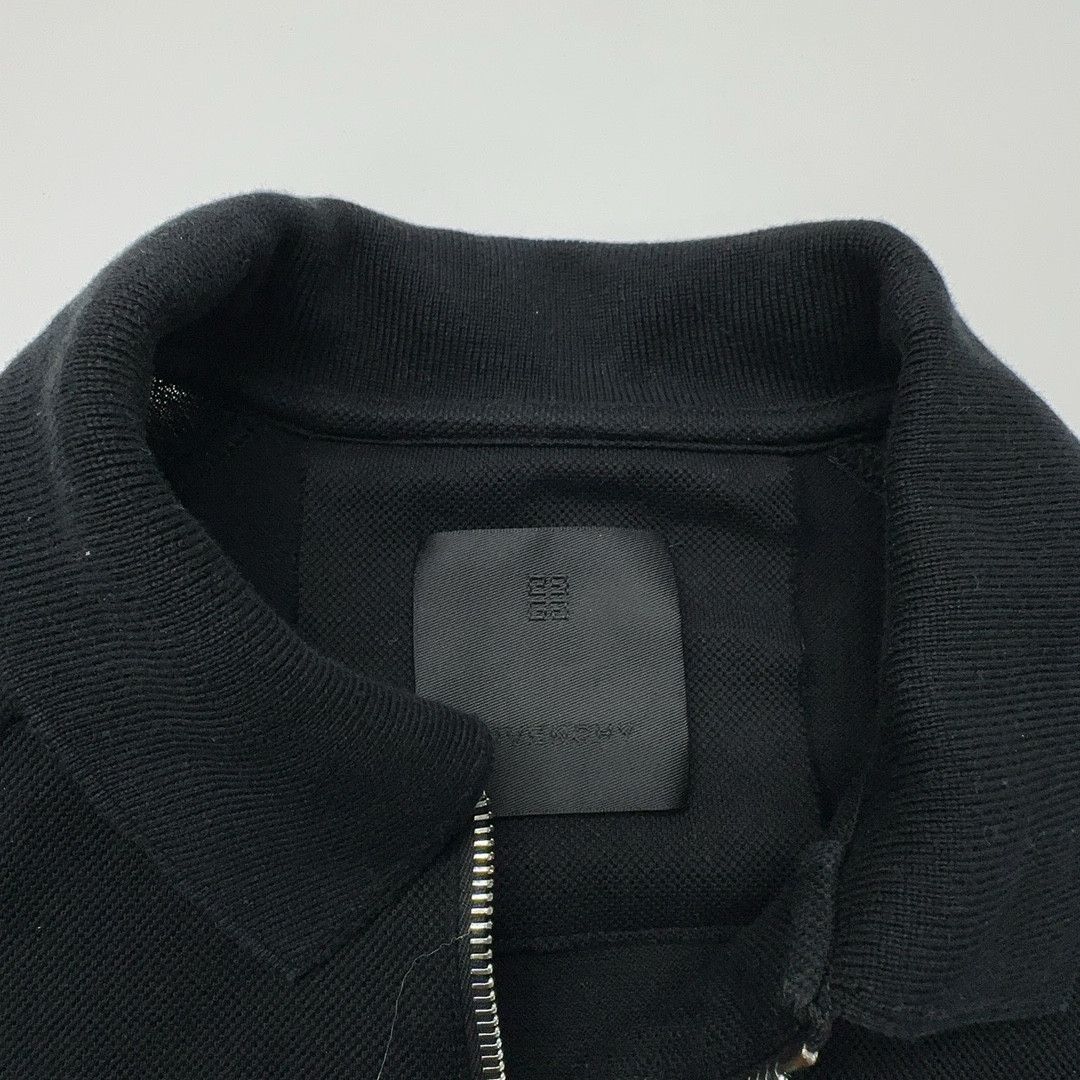 Givenchy Givenchy Logo Tape Zip Polo Shirt Size S Size US S / EU 44-46 / 1 - 5 Thumbnail