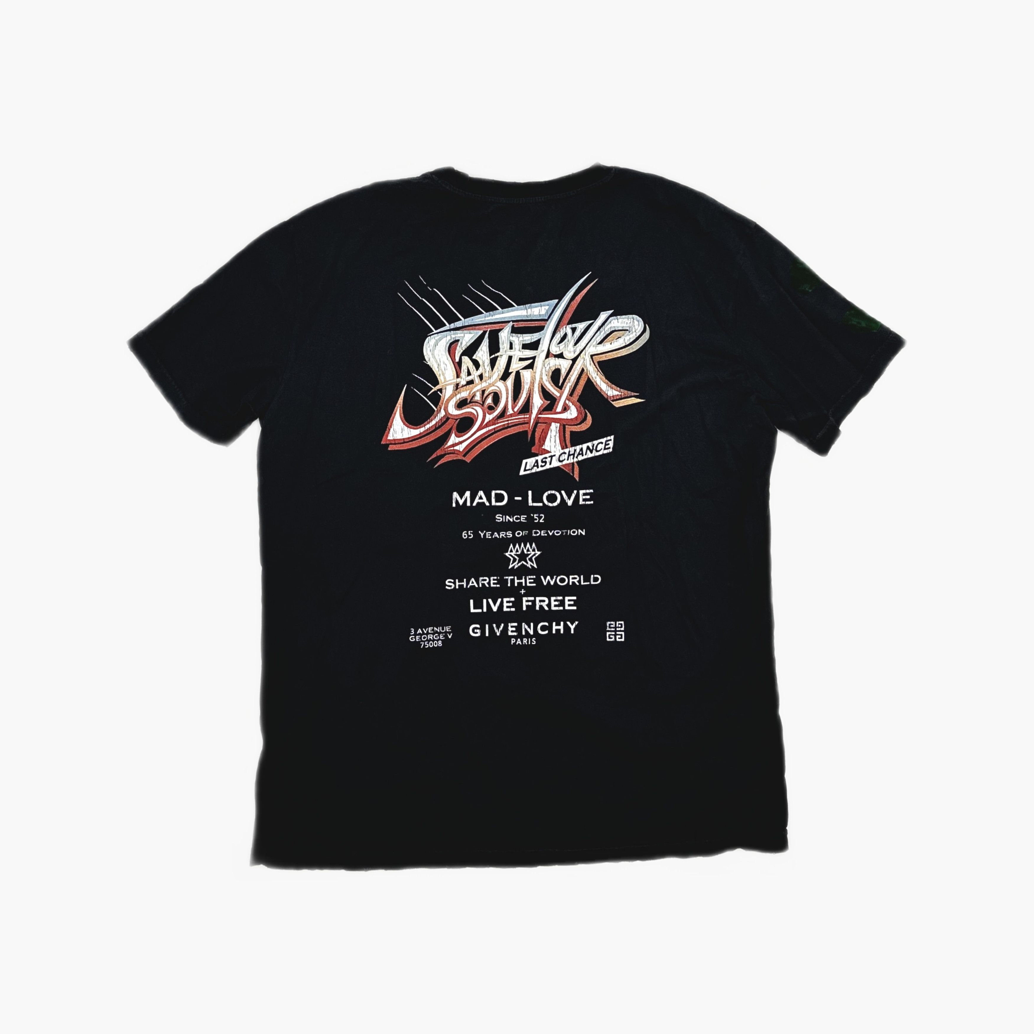 Givenchy Givenchy Graphic Logo Print T-Shirt Size S Size US S / EU 44-46 / 1 - 2 Thumbnail