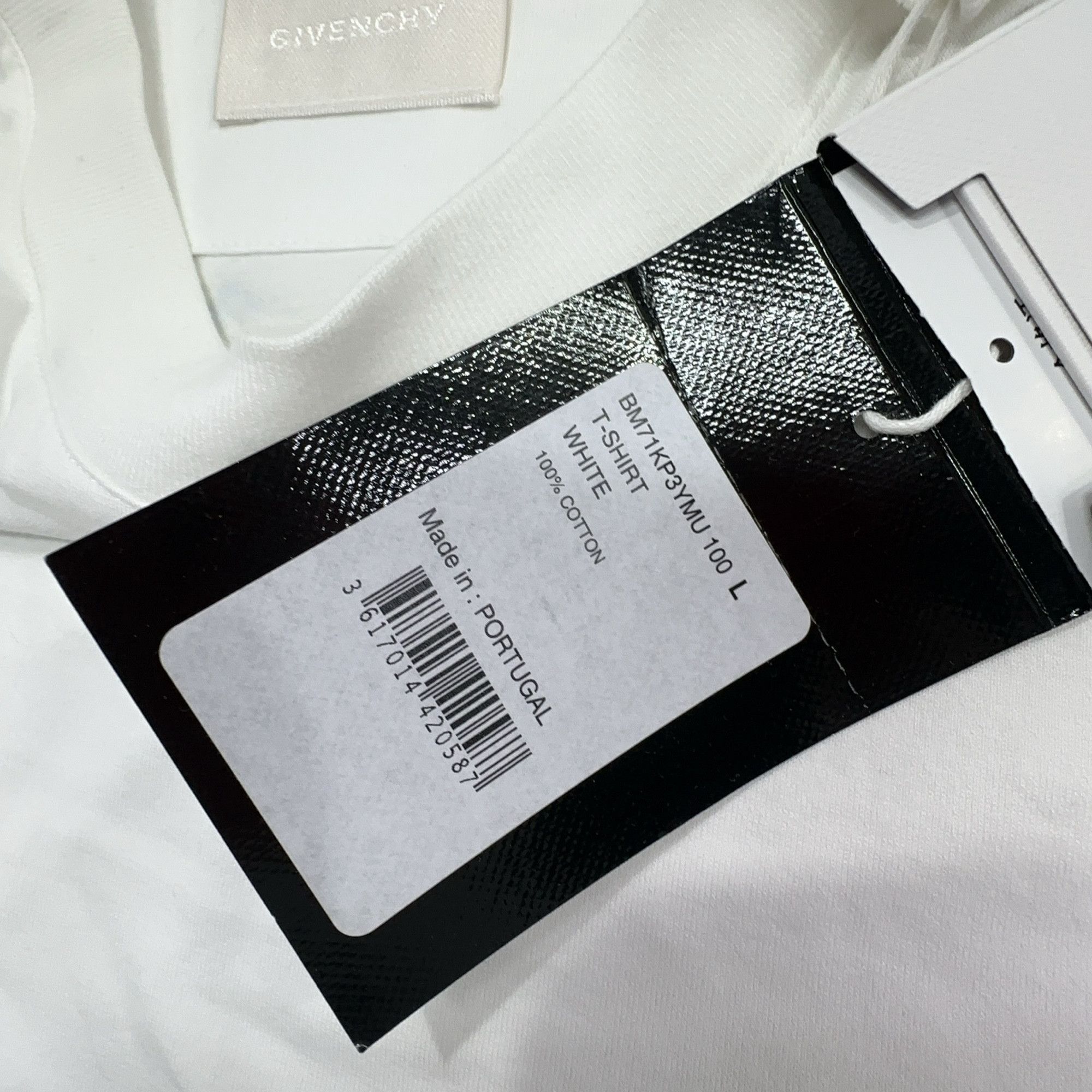 Givenchy Givenchy Floral Logo Long Sleeve T-Shirt Size L Size US L / EU 52-54 / 3 - 4 Thumbnail