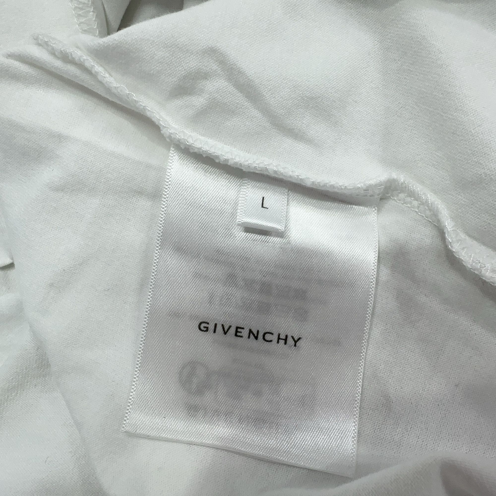 Givenchy Givenchy Floral Logo Long Sleeve T-Shirt Size L Size US L / EU 52-54 / 3 - 5 Thumbnail