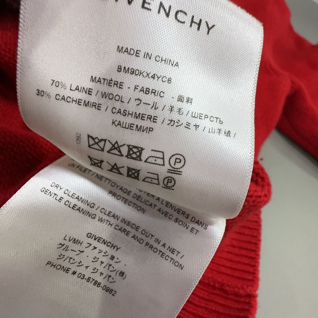Givenchy Givenchy Embroidered Logo Sweater Size S Size US S / EU 44-46 / 1 - 3 Thumbnail