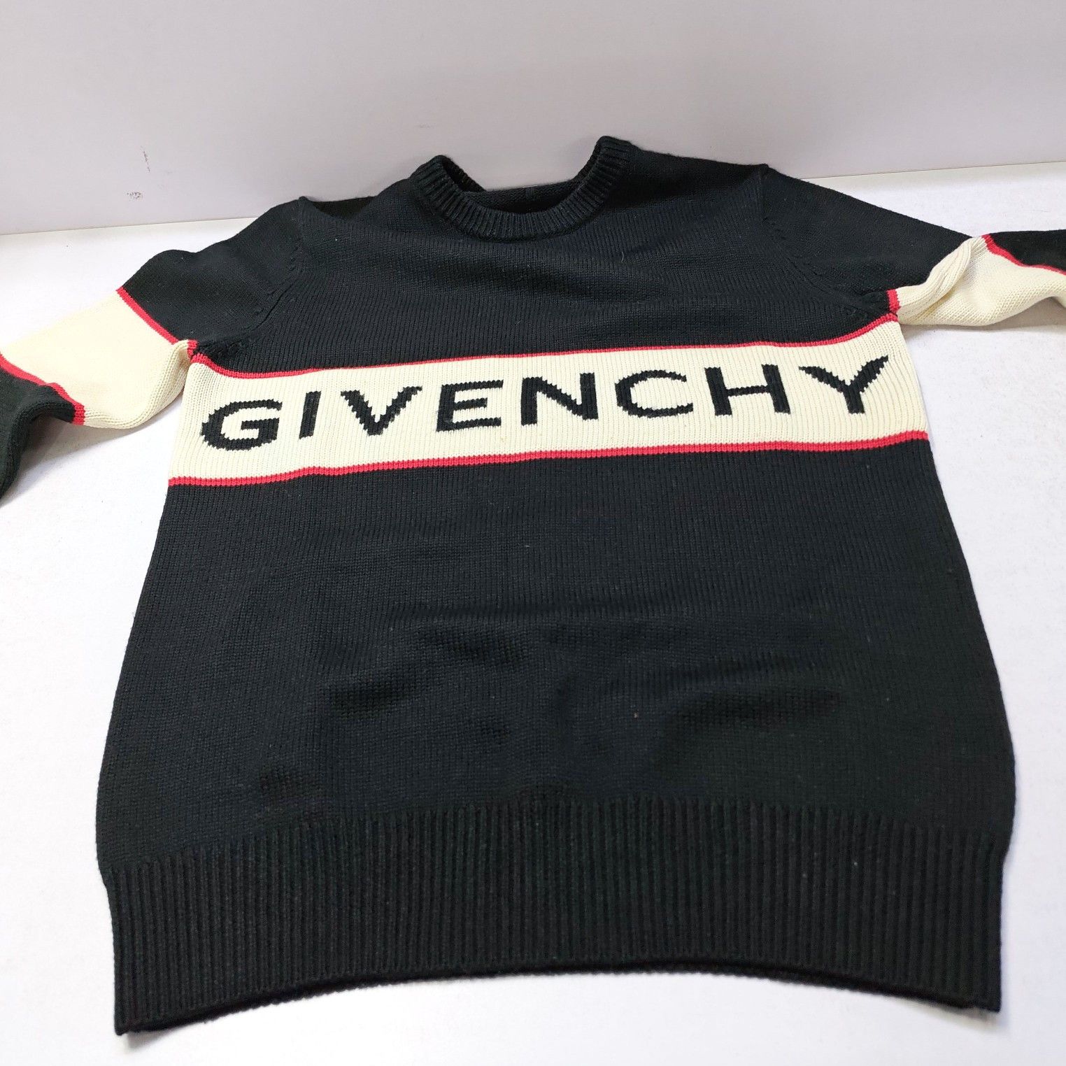 Givenchy Givenchy Logo Knit Sweater Size S Size US S / EU 44-46 / 1 - 11 Thumbnail