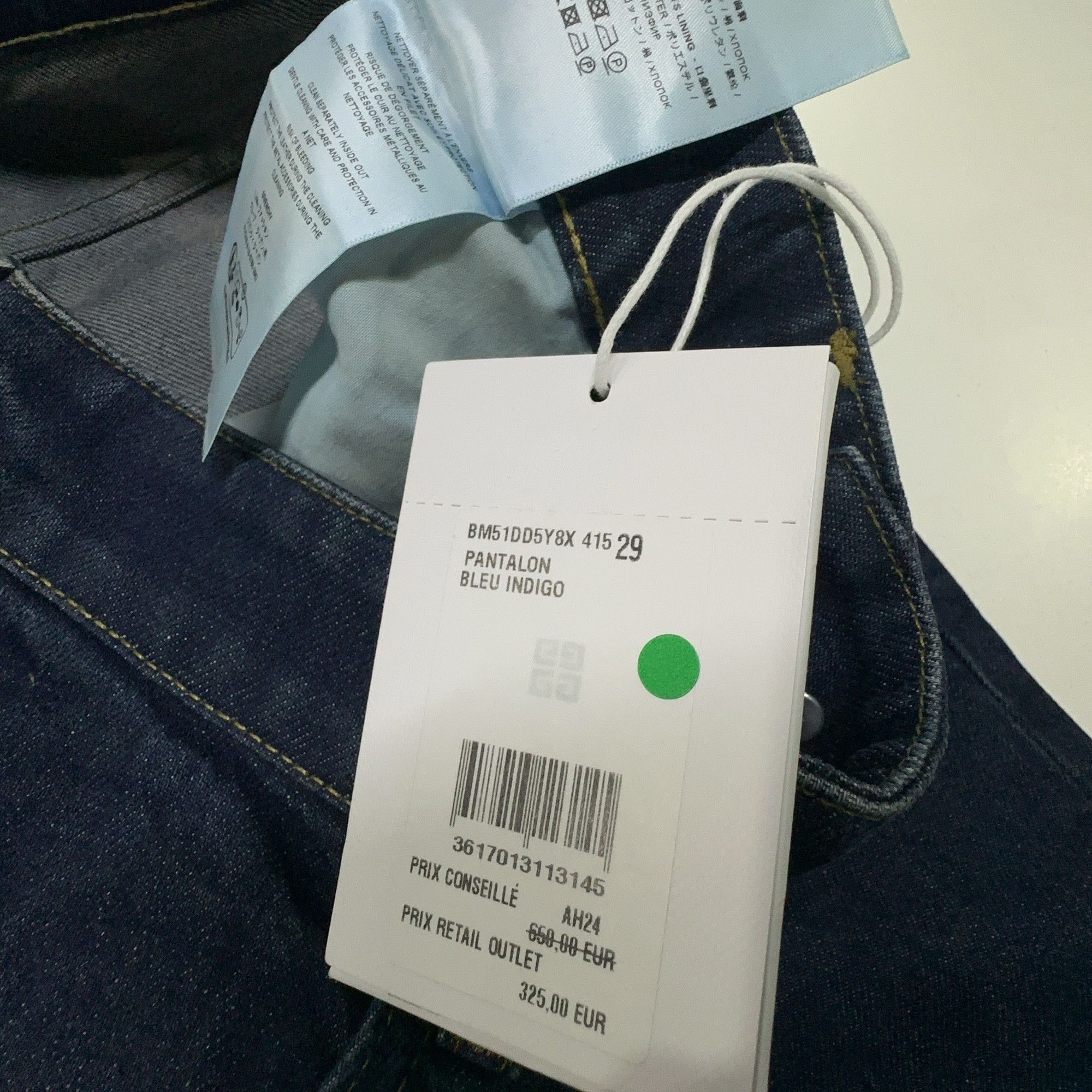 Givenchy Givenchy Denim Jeans Size 29 Size US 29 - 5 Thumbnail