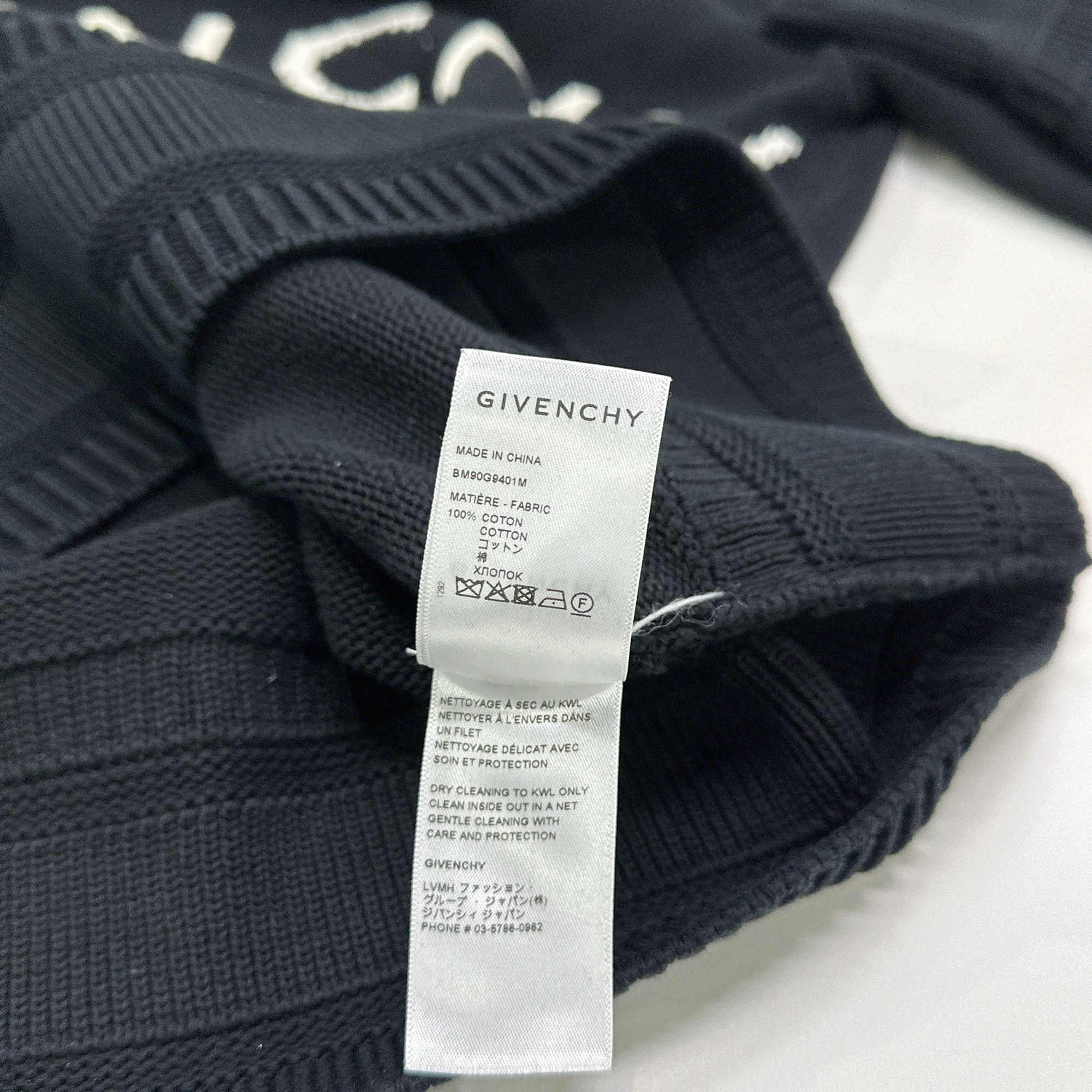 Givenchy Givenchy Logo Knit Sweater Size M Size US M / EU 48-50 / 2 - 5 Thumbnail