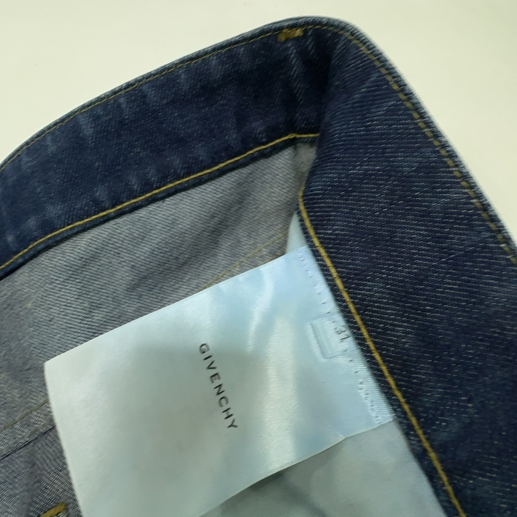 Givenchy Givenchy Blue Denim Jeans Size 31 Size US 31 - 3 Thumbnail