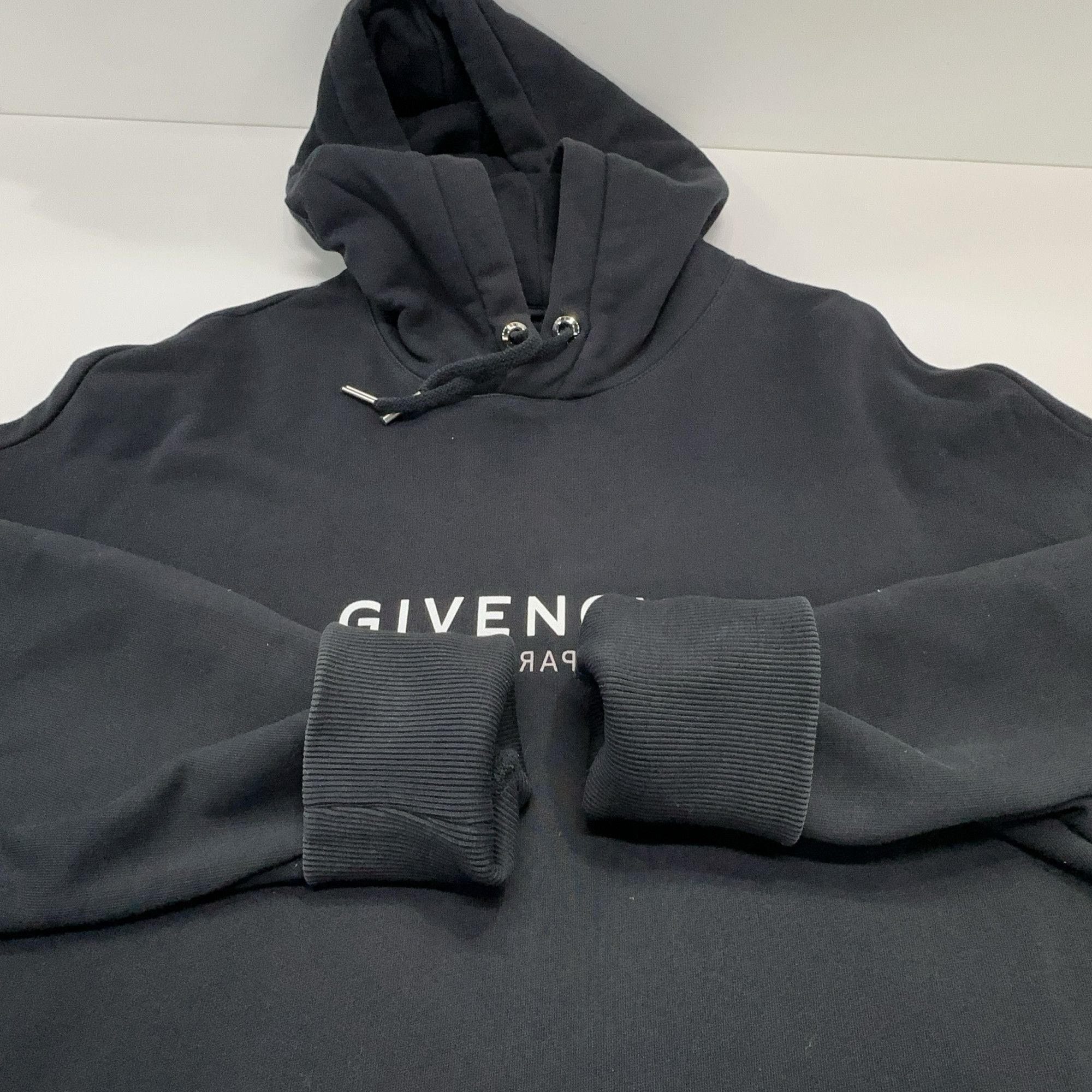 Givenchy Givenchy Logo Print Hoodie Size L Size L / US 10 / IT 46 - 9 Thumbnail