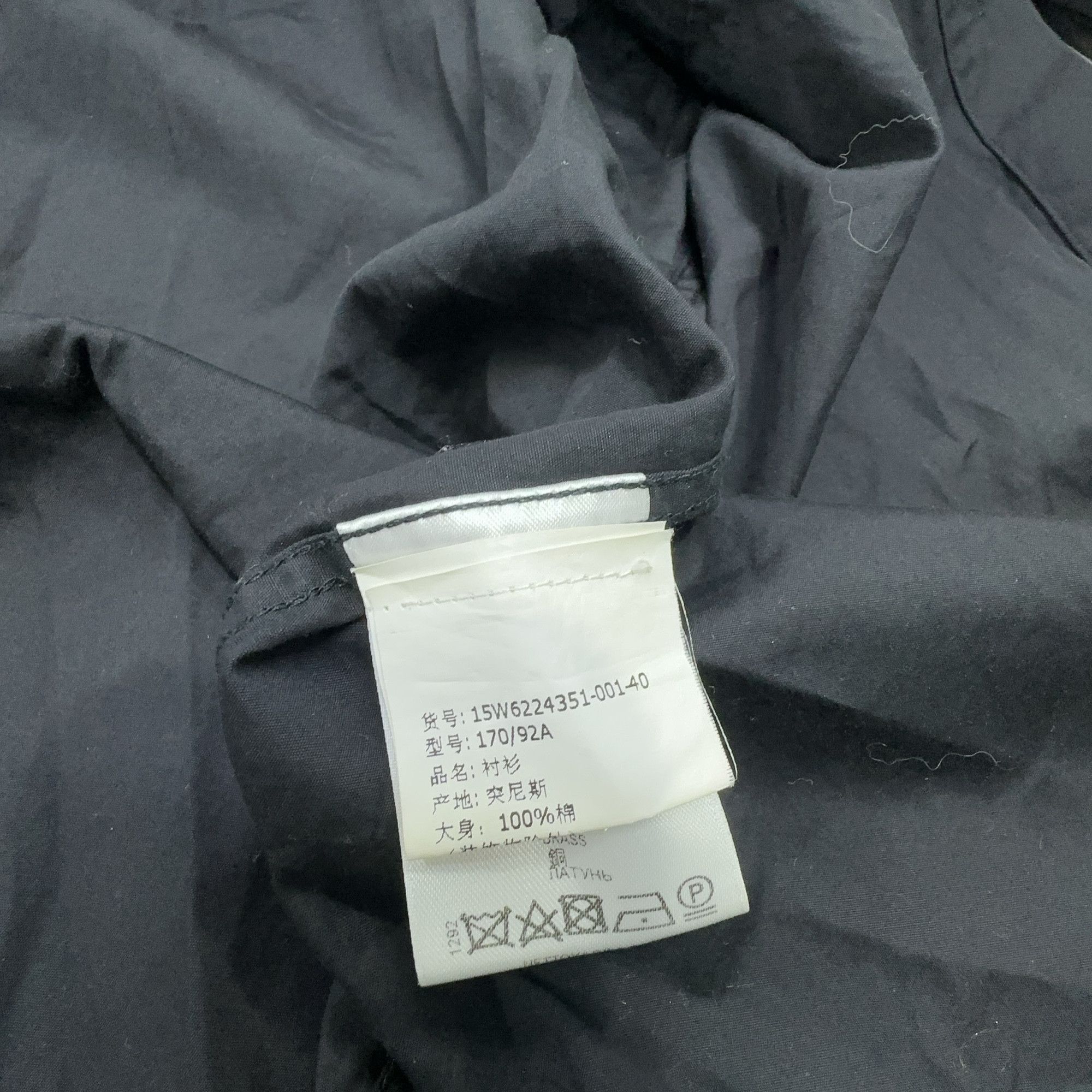Givenchy Givenchy Contrast Collar Button Up Shirt Size M Size US XXS / EU 40 - 4 Thumbnail