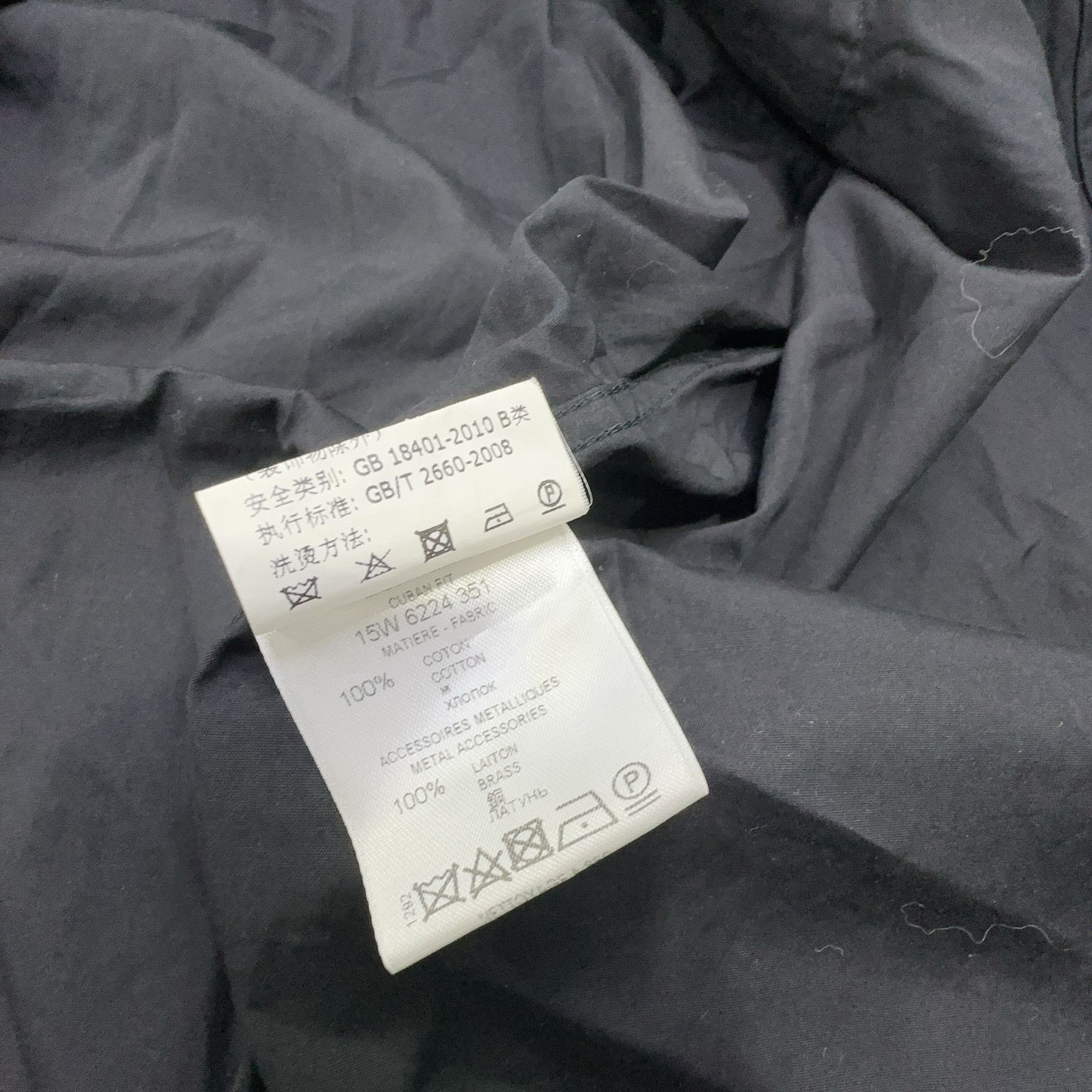 Givenchy Givenchy Contrast Collar Button Up Shirt Size M Size US XXS / EU 40 - 5 Thumbnail